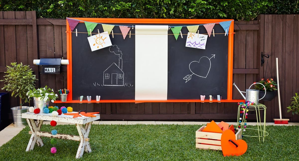 How To Make An Outdoor Chalkboard