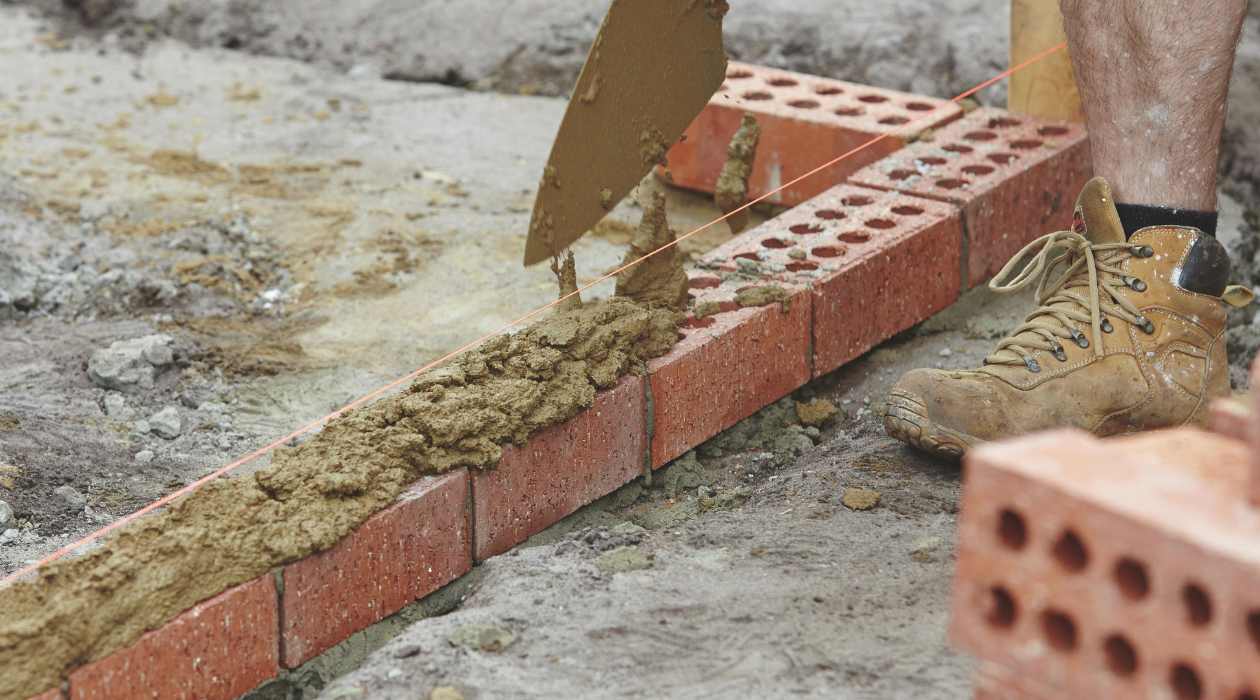 How To Make Footing For A Brick Wall
