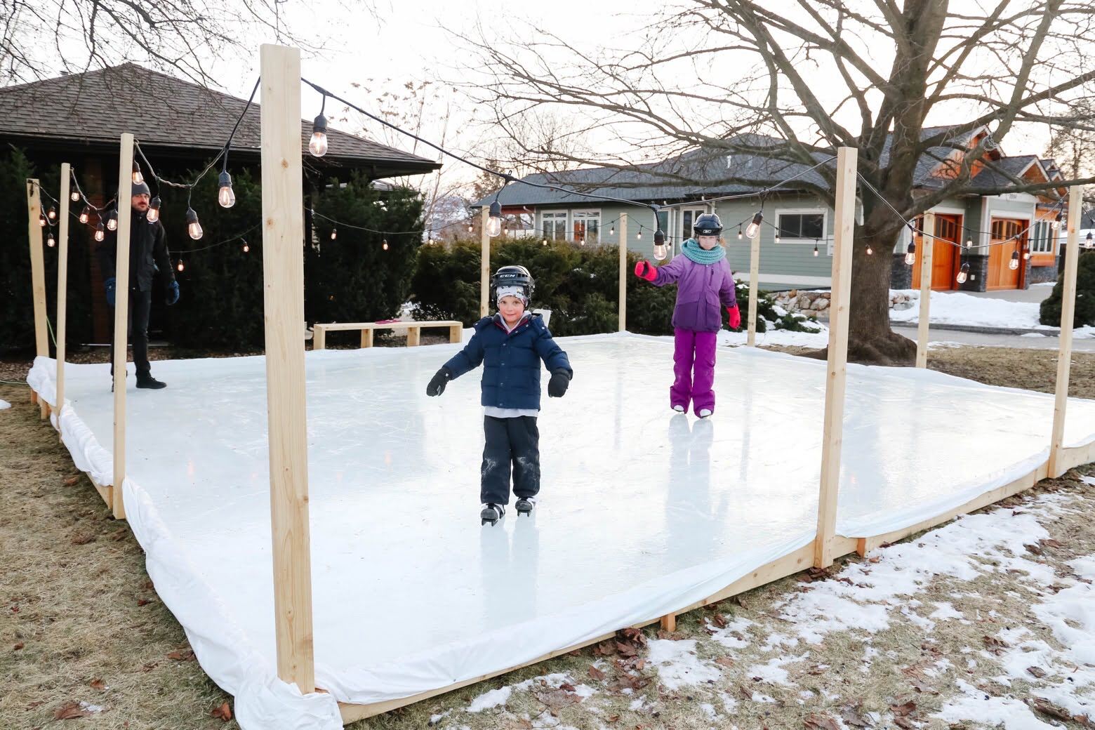 How To Make Outdoor Ice Rink