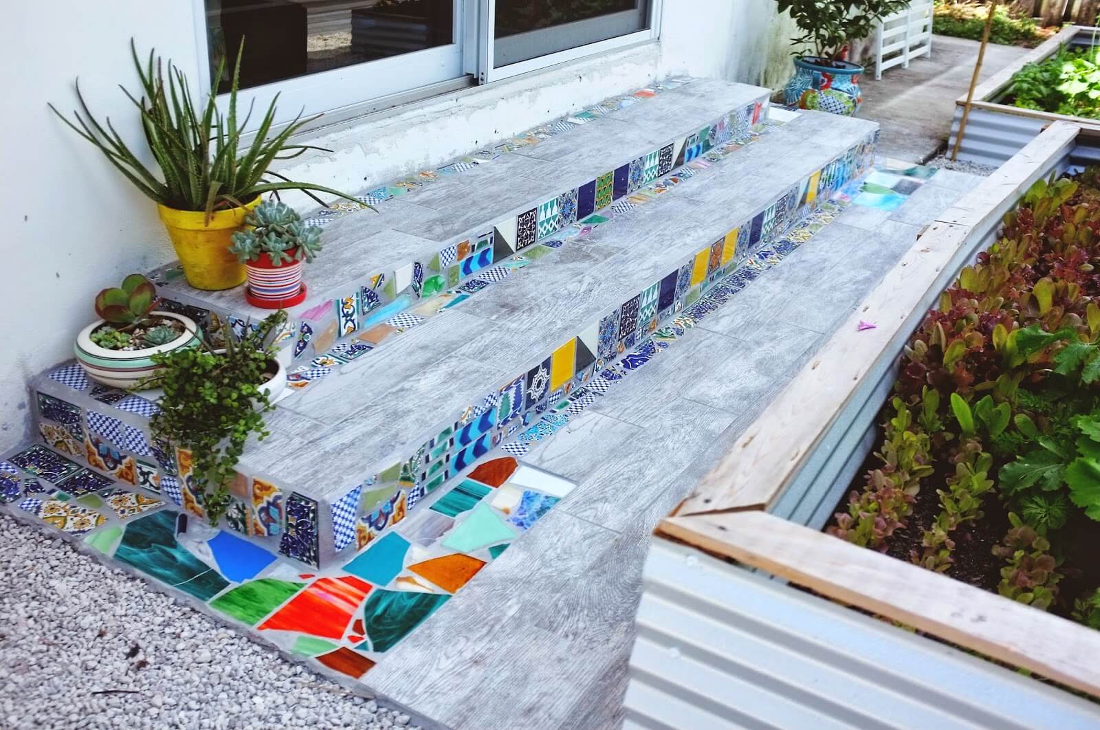 How To Make Outdoor Mosaic