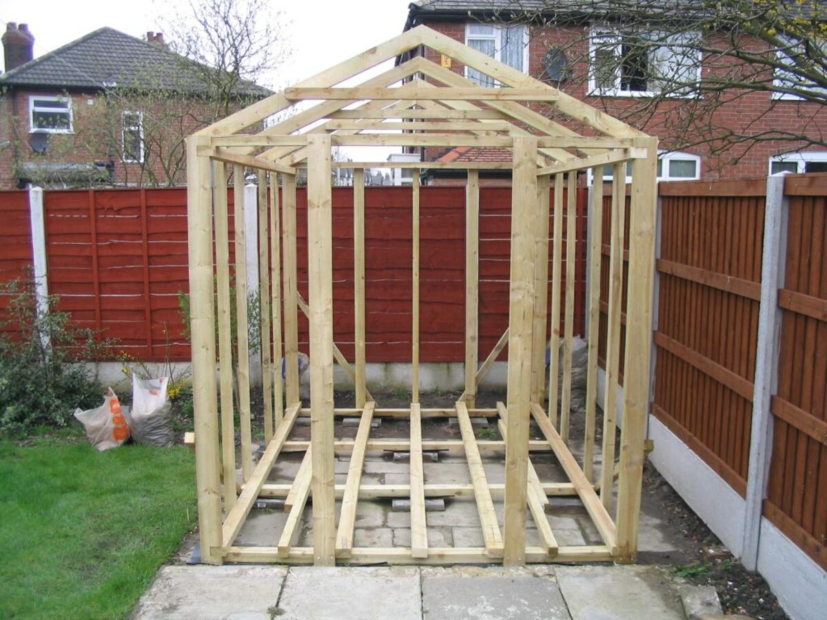 How To Make Skids For A Shed