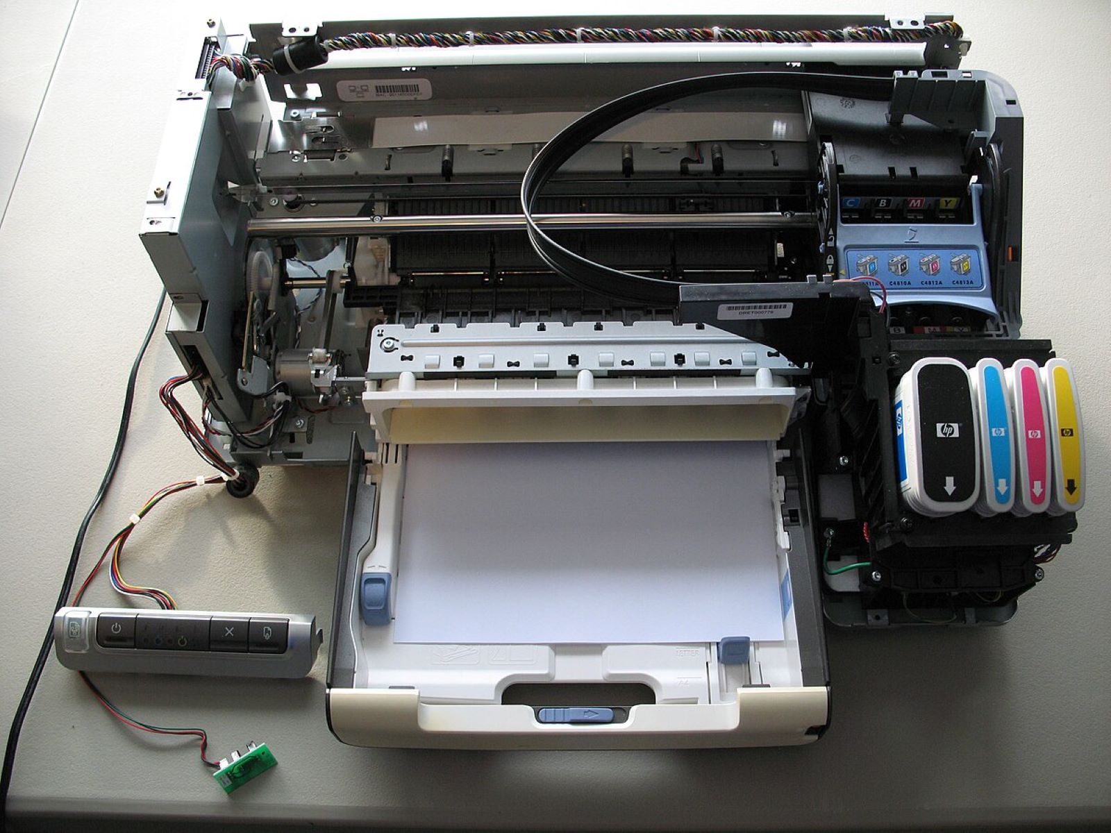 How To Manually Move A Printer Cartridge