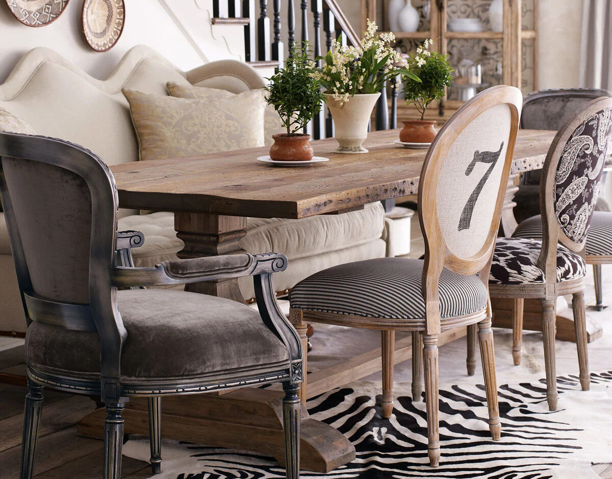 How To Mix Dining Chairs