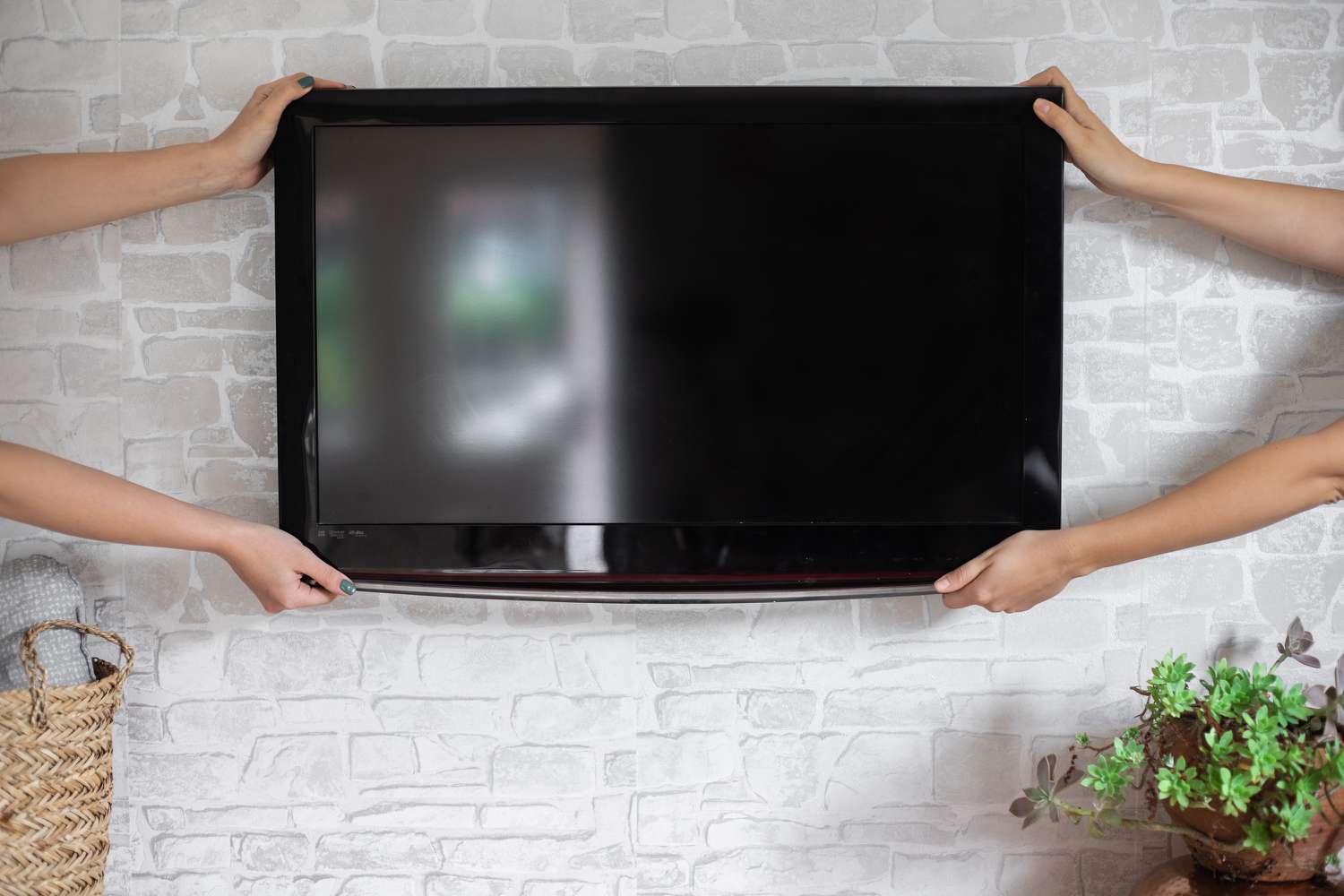 How To Mount A Tv On Brick Without Drilling