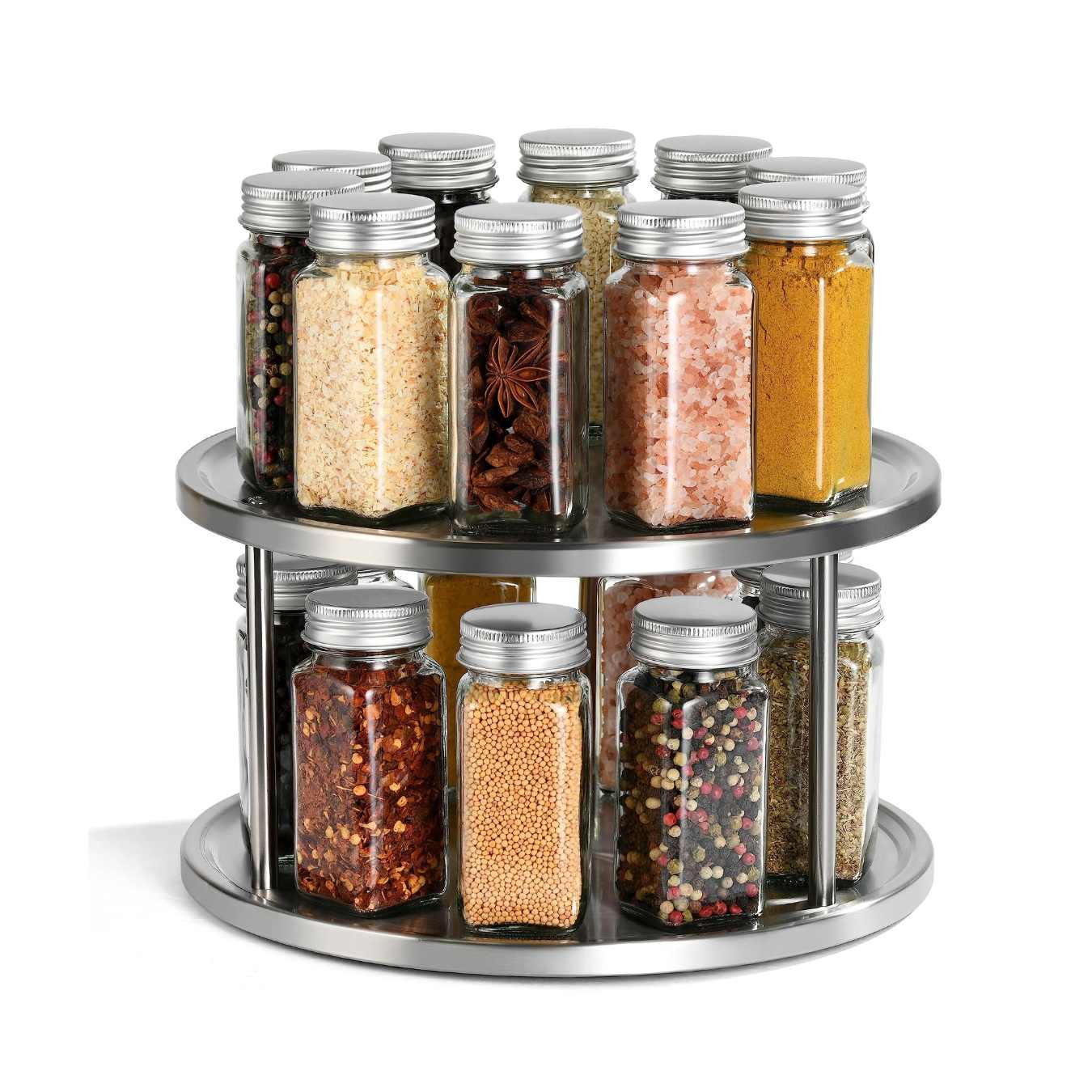 How To Organize Spices In A Lazy Susan Cabinet