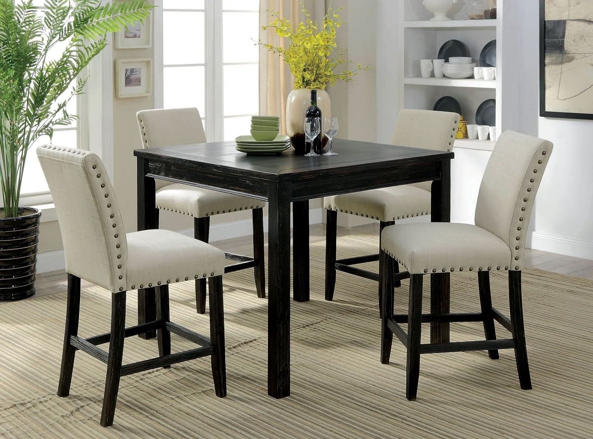 How To Paint A Dining Table Black