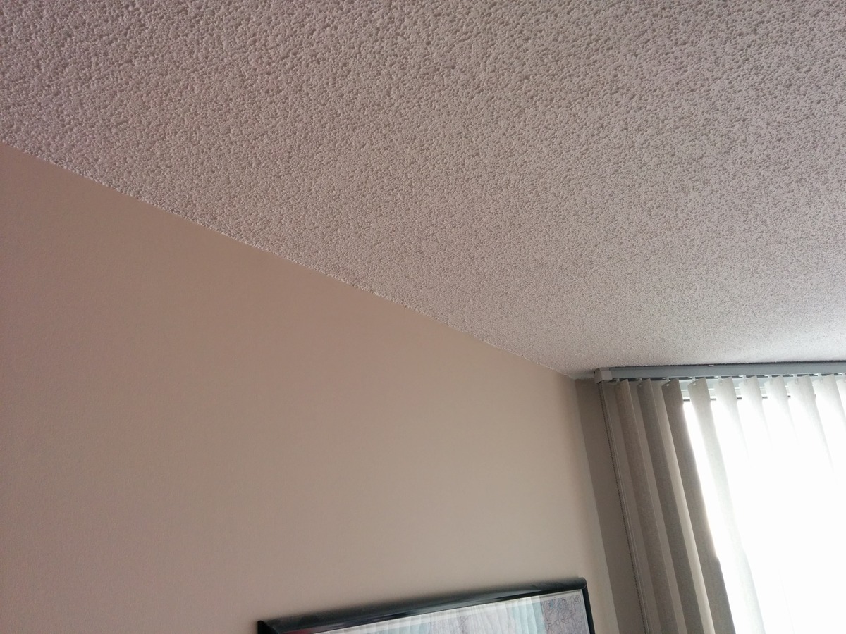 How To Paint A Stucco Ceiling
