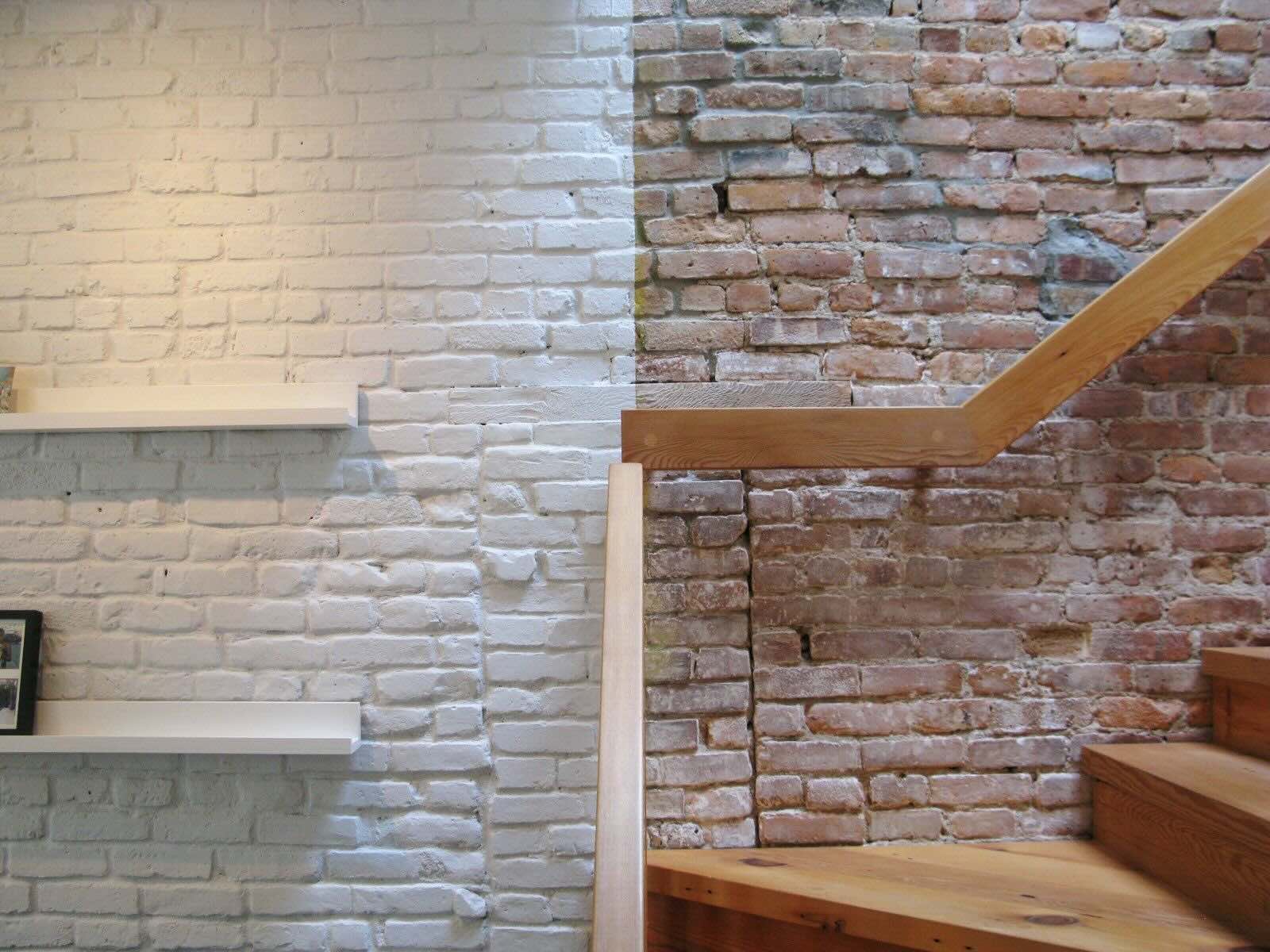 How To Paint An Exposed Brick Wall