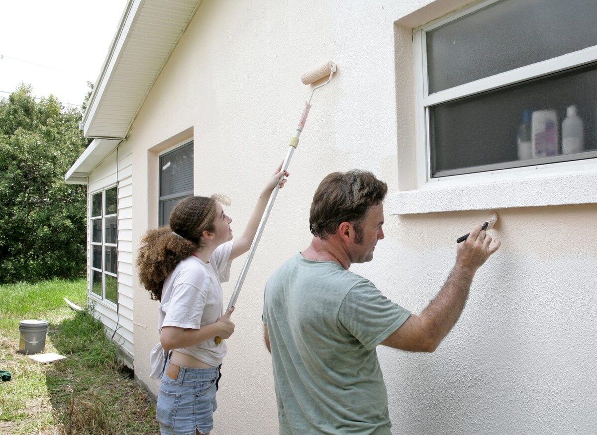 How To Paint Exterior Stucco