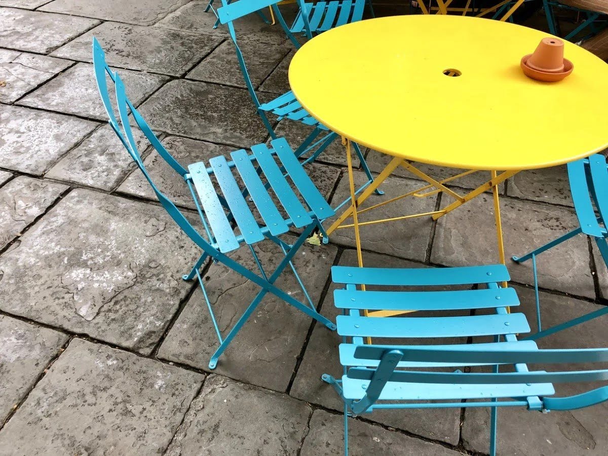 How To Paint Metal Outdoor Furniture