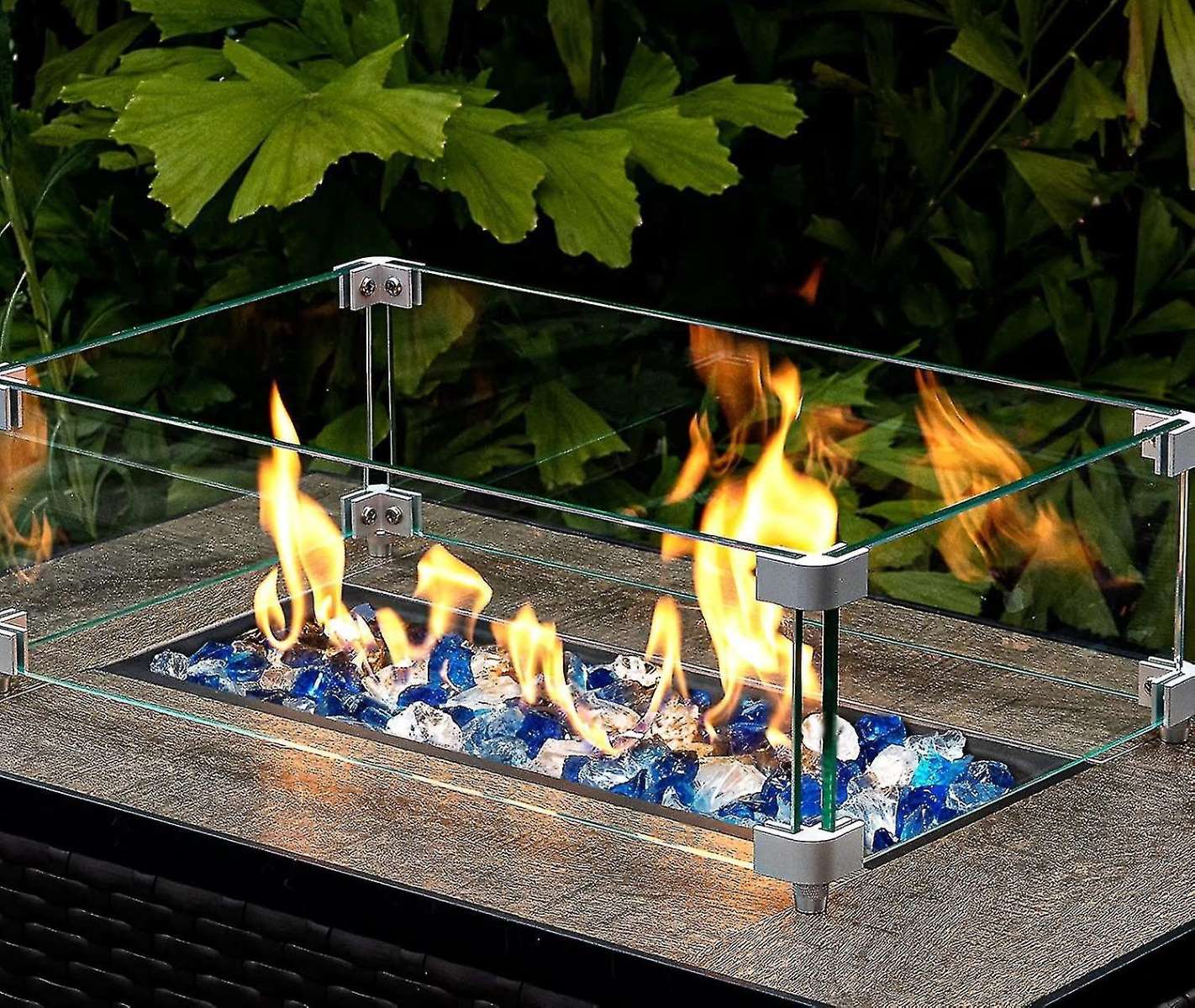 How To Place Glass Rocks In Propane Fire Pit