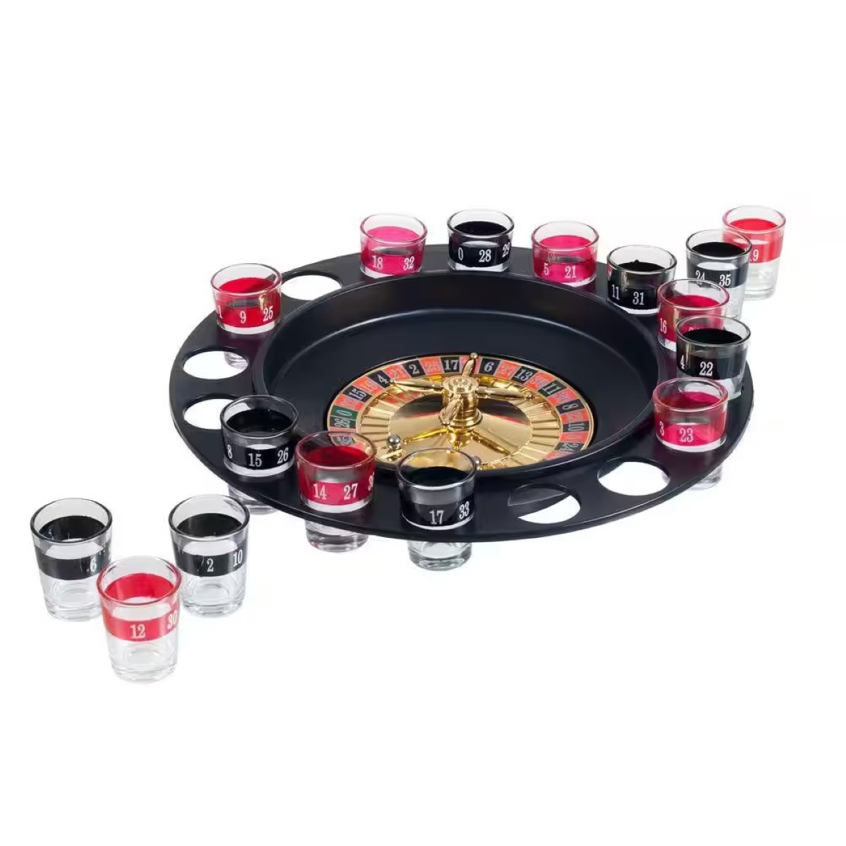 How To Play Shot Glass Roulette