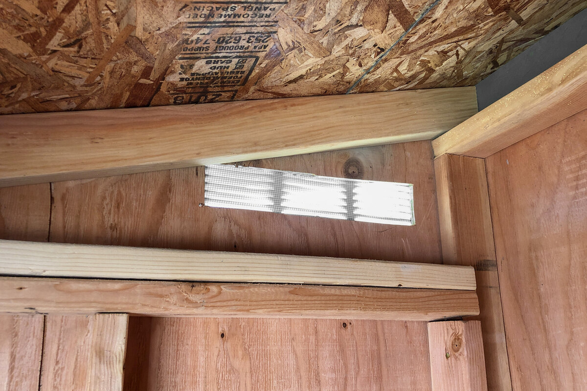 How To Put Air Vents In A Shed