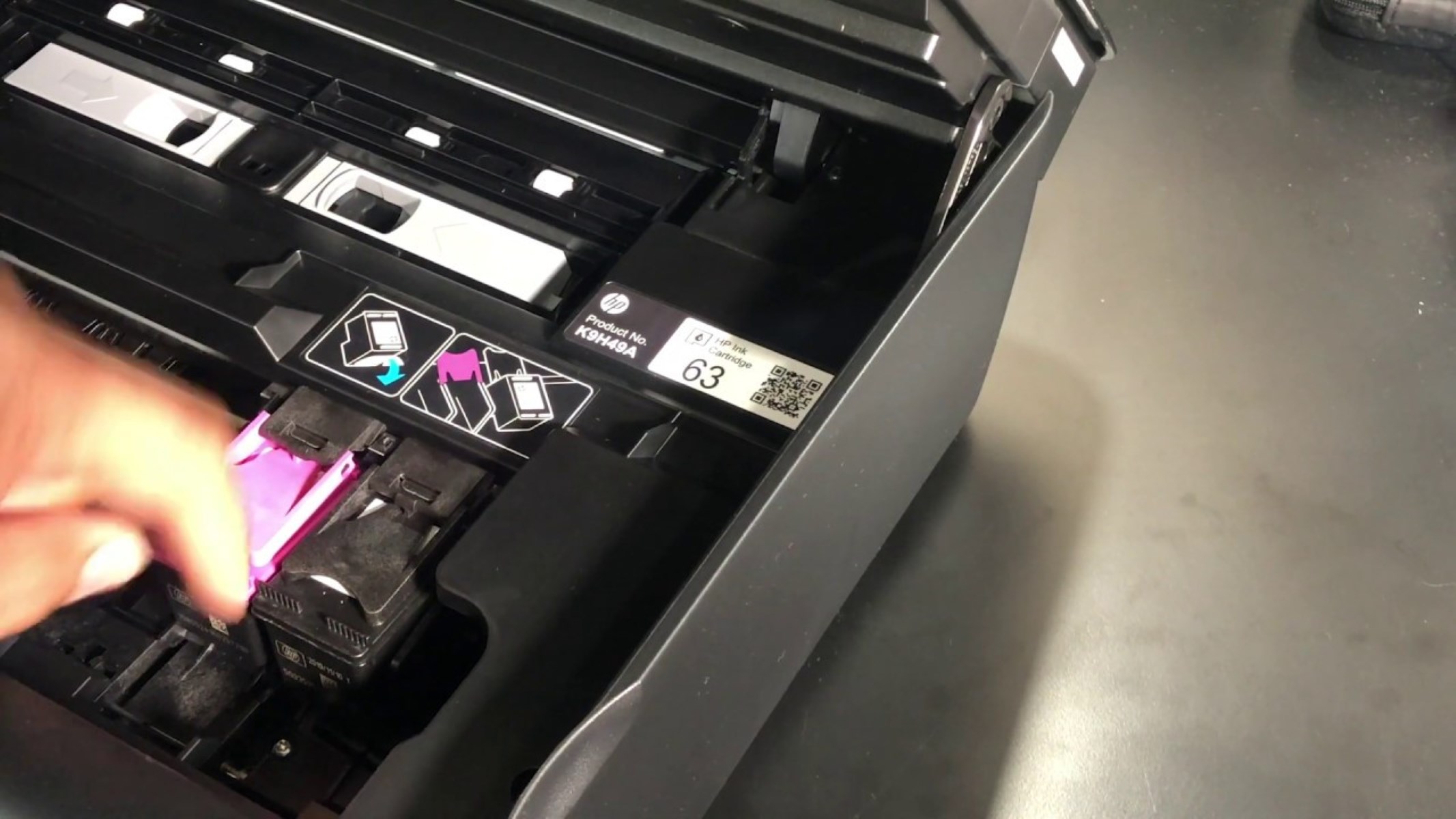 How To Put Ink Cartridge In HP Printer