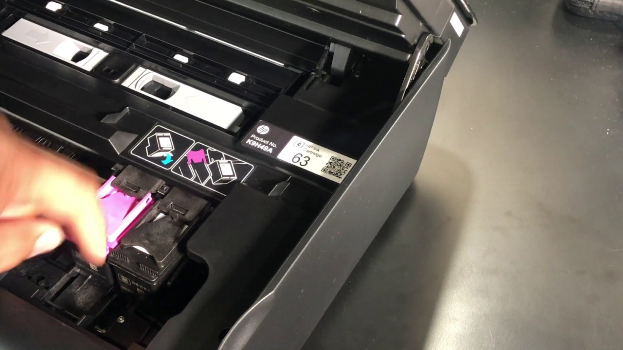 HP ENVY 6000 SERIES CARTRIDGE CHANGE/HOW TO CHANGE INK ON HP