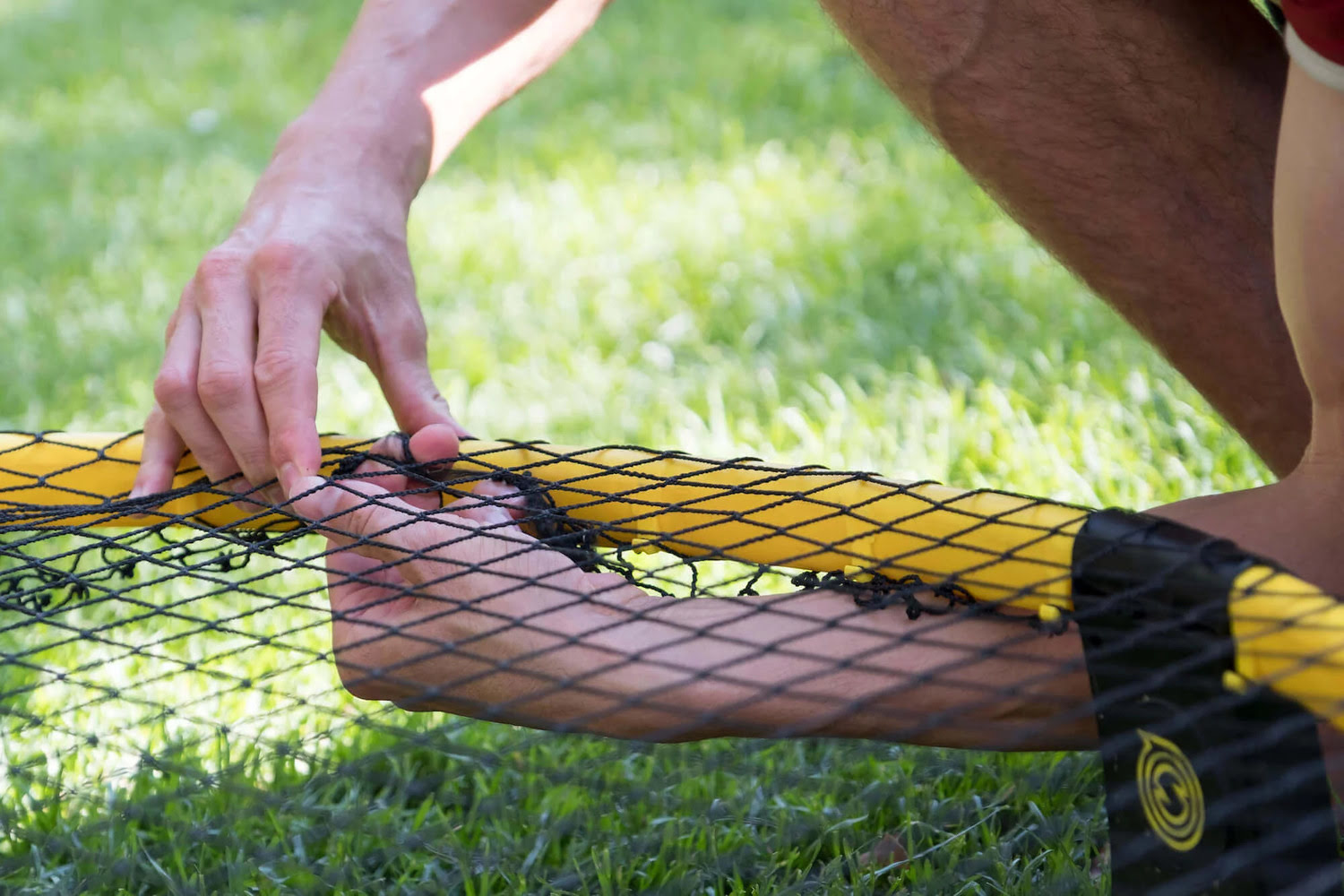 How To Put On A Spikeball Net