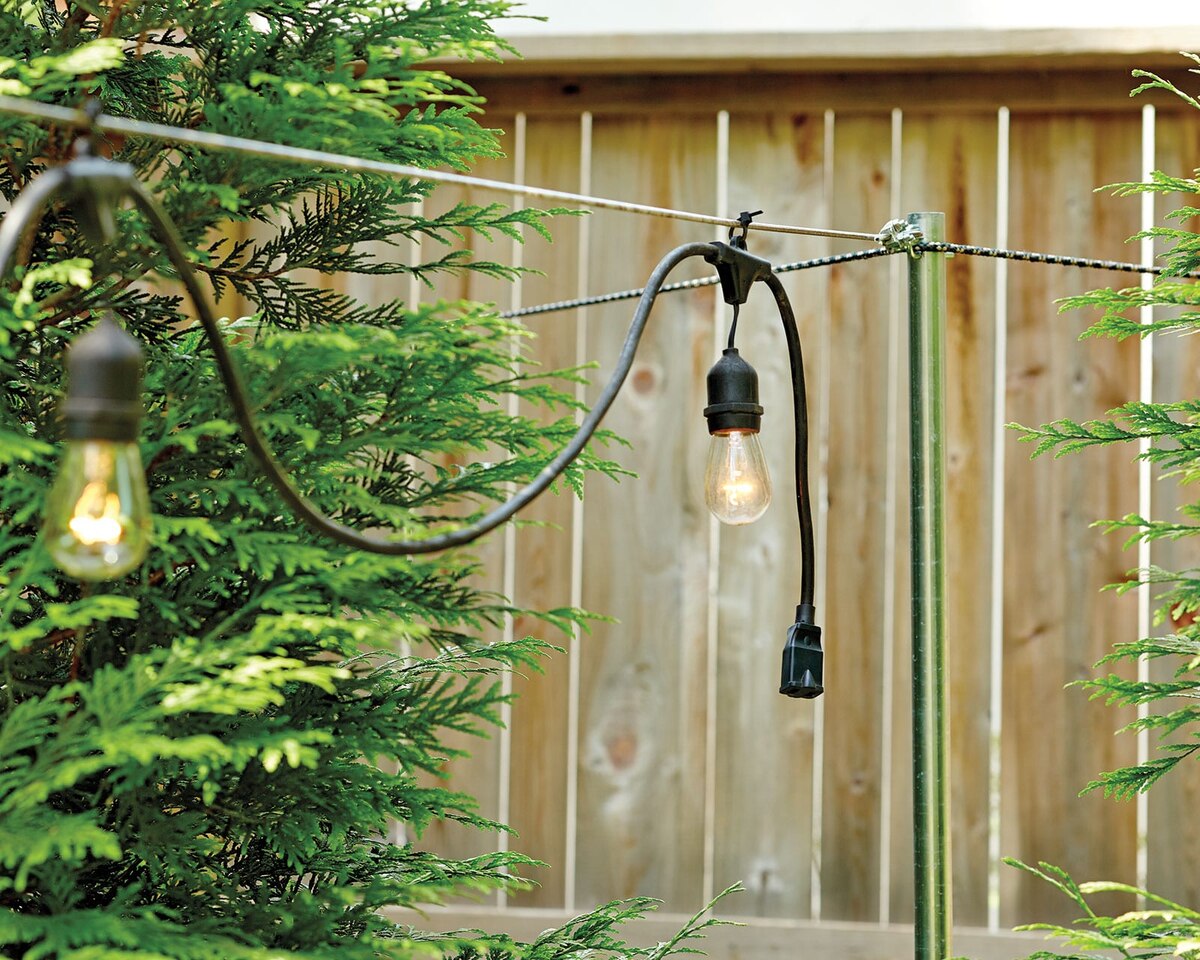 How To Put Up Outdoor String Lights