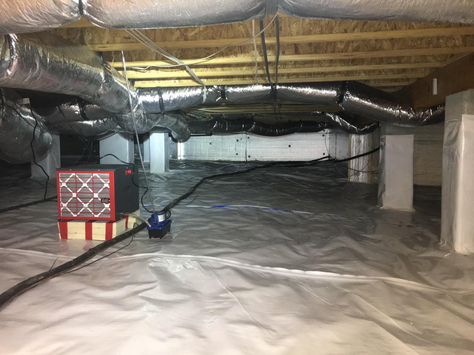 How To Reduce Humidity In A Crawl Space