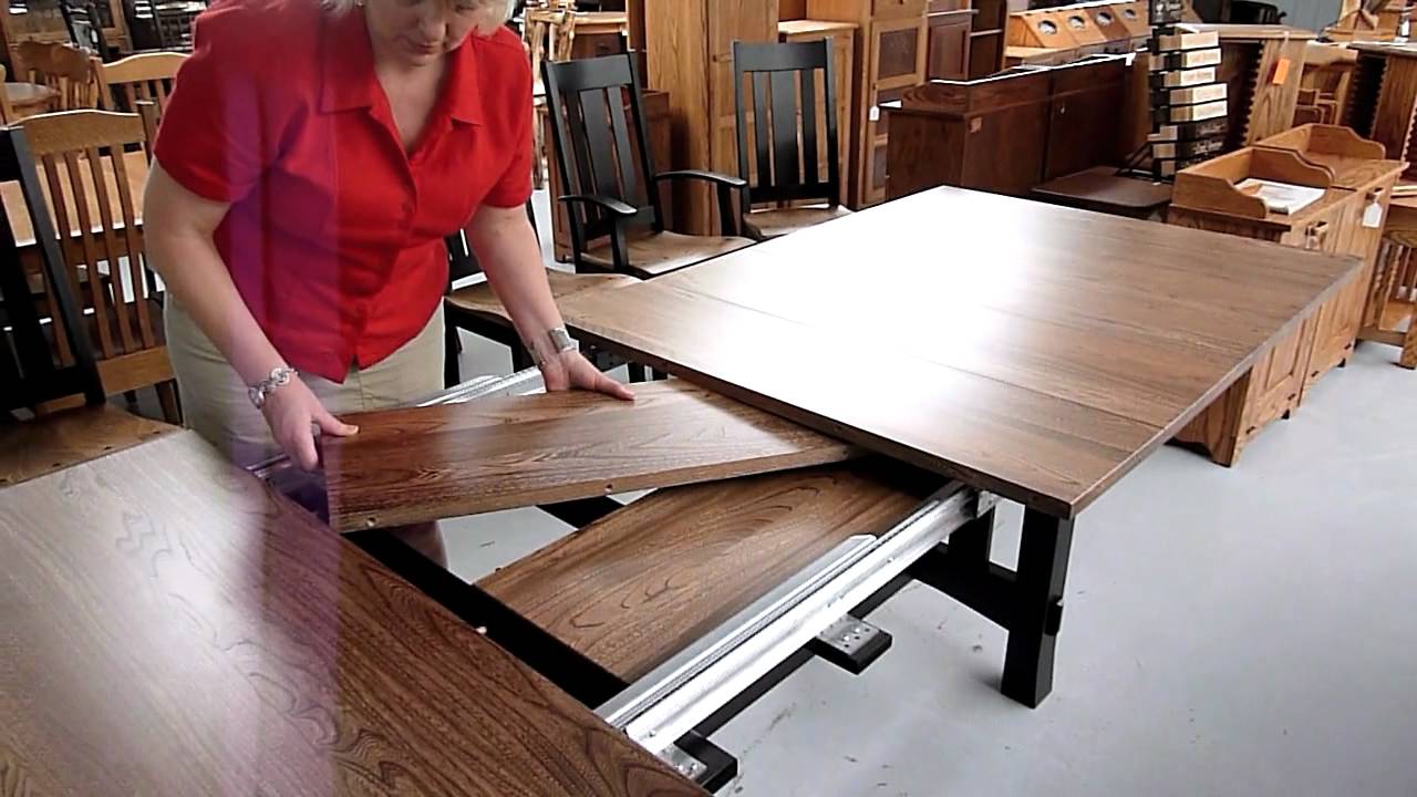 How To Remove A Dining Table Leaf