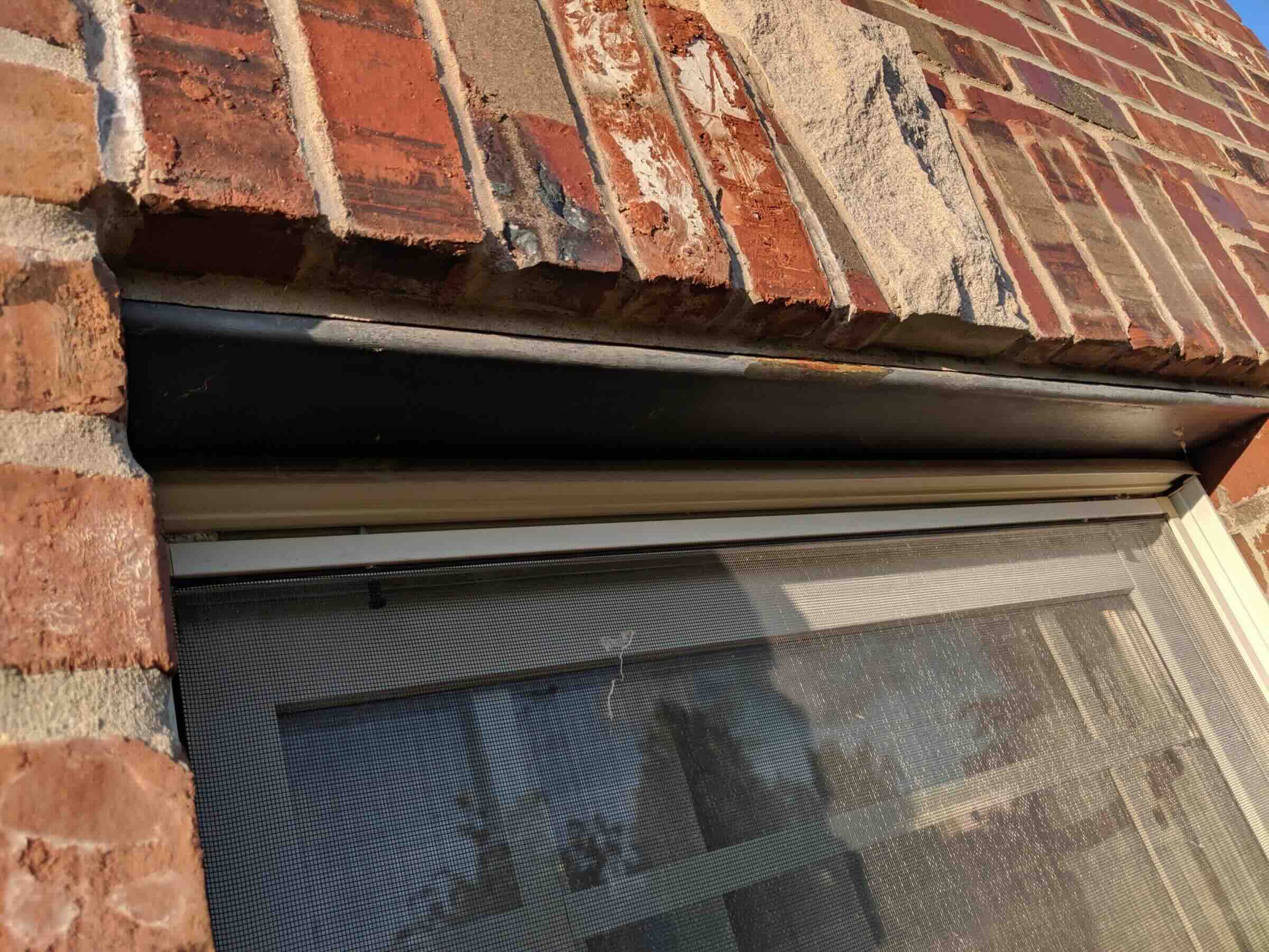 How To Remove Aluminum Windows From Brick