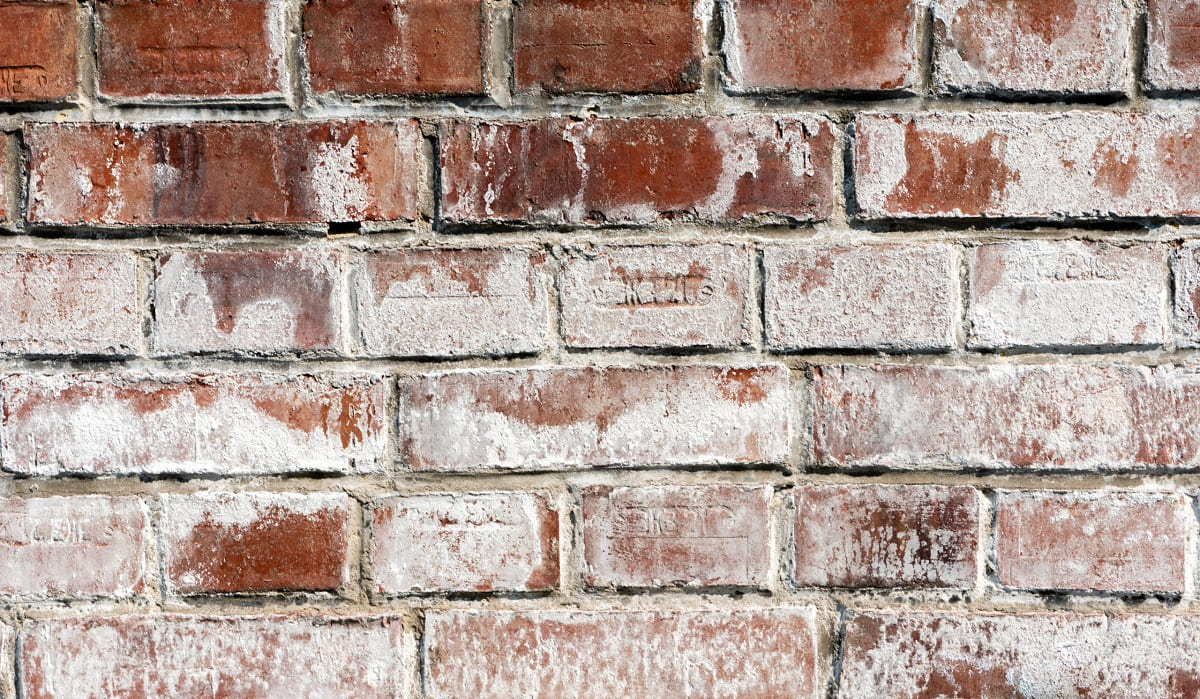 How To Remove Chalk From Brick Wall