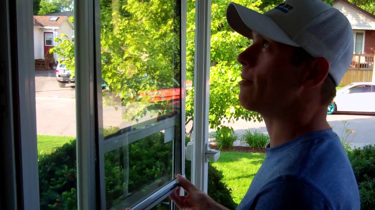 How To Remove Screen From A Storm Door