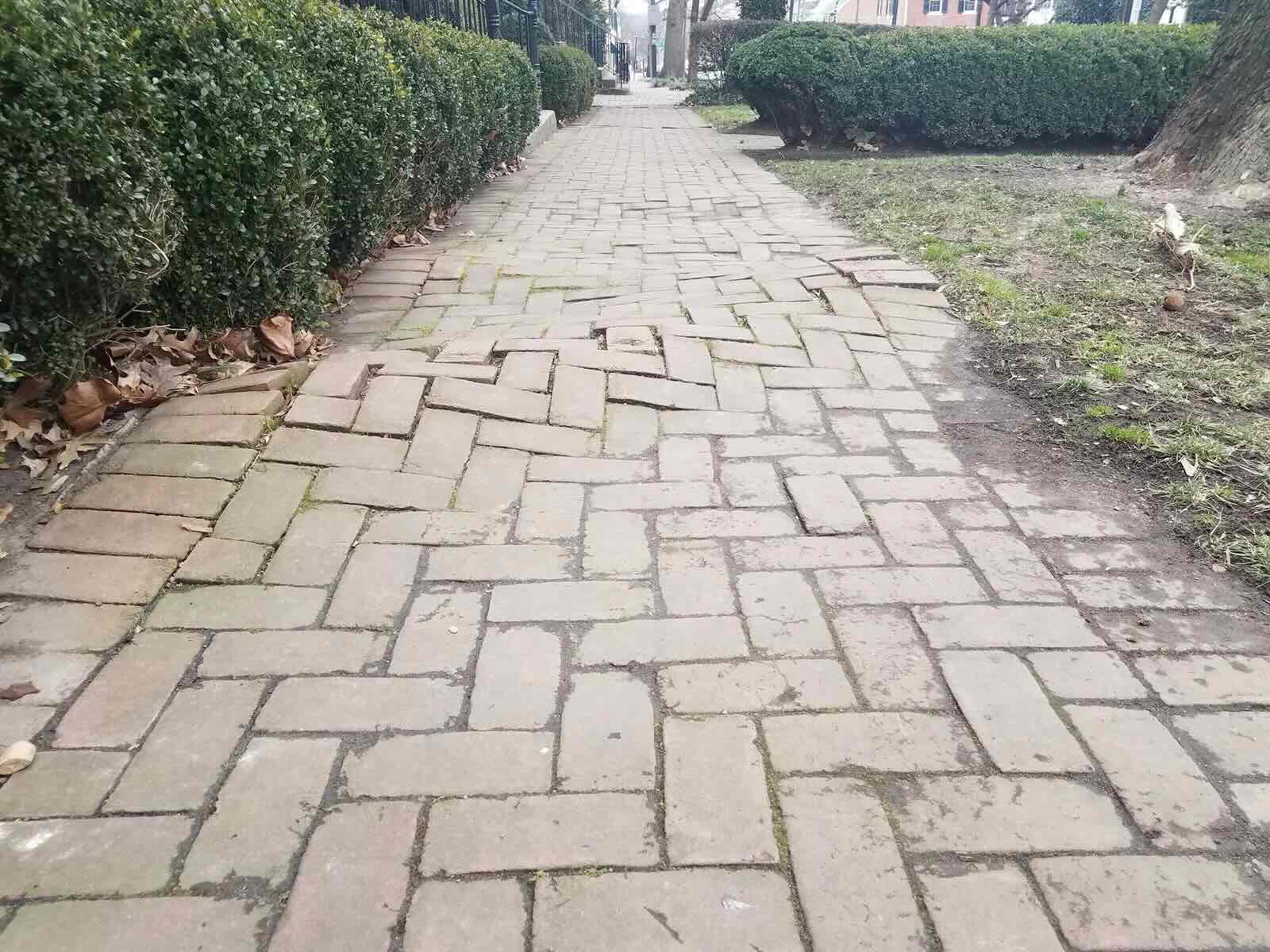 How To Repair A Brick Walkway