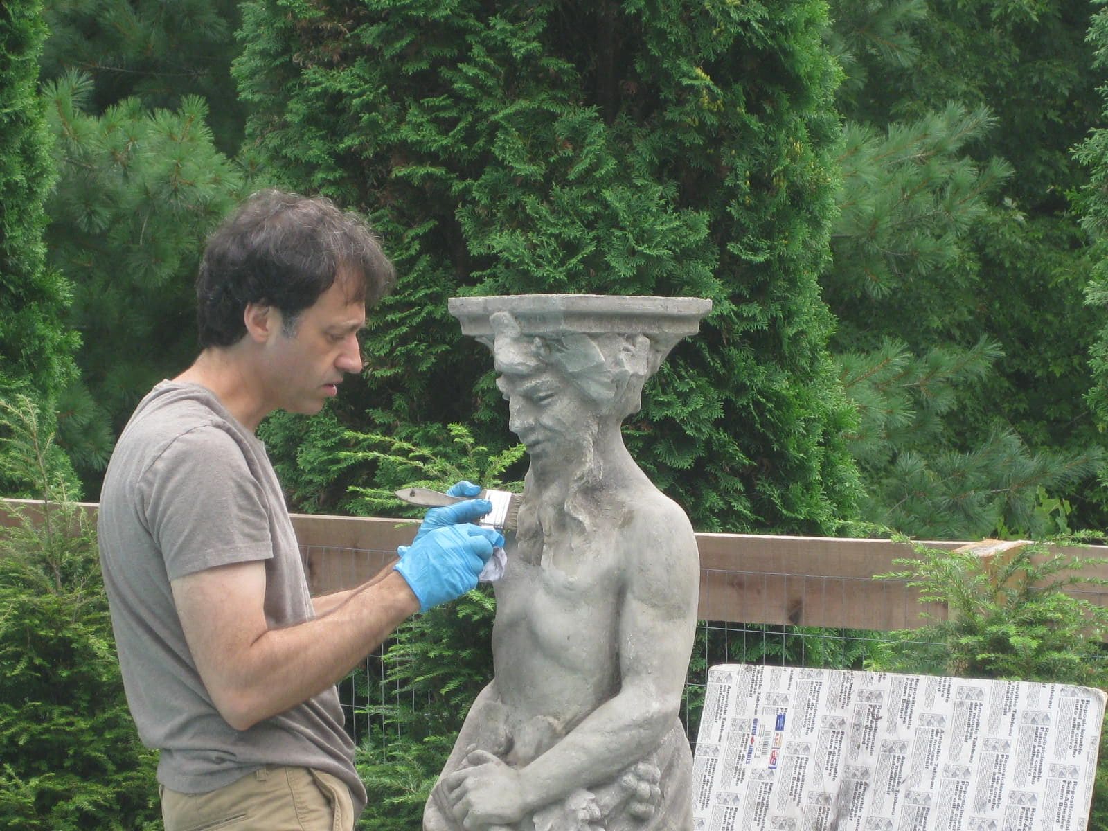 How To Repair Outdoor Cement Statues