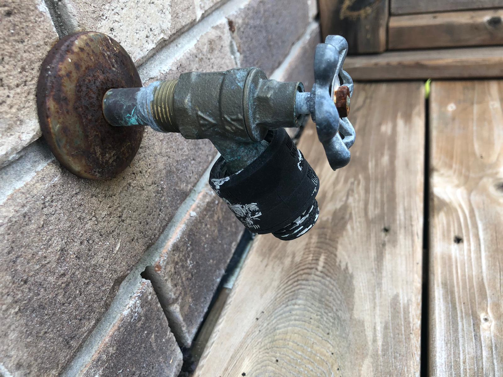 How To Replace A Hose Bib On A Brick House