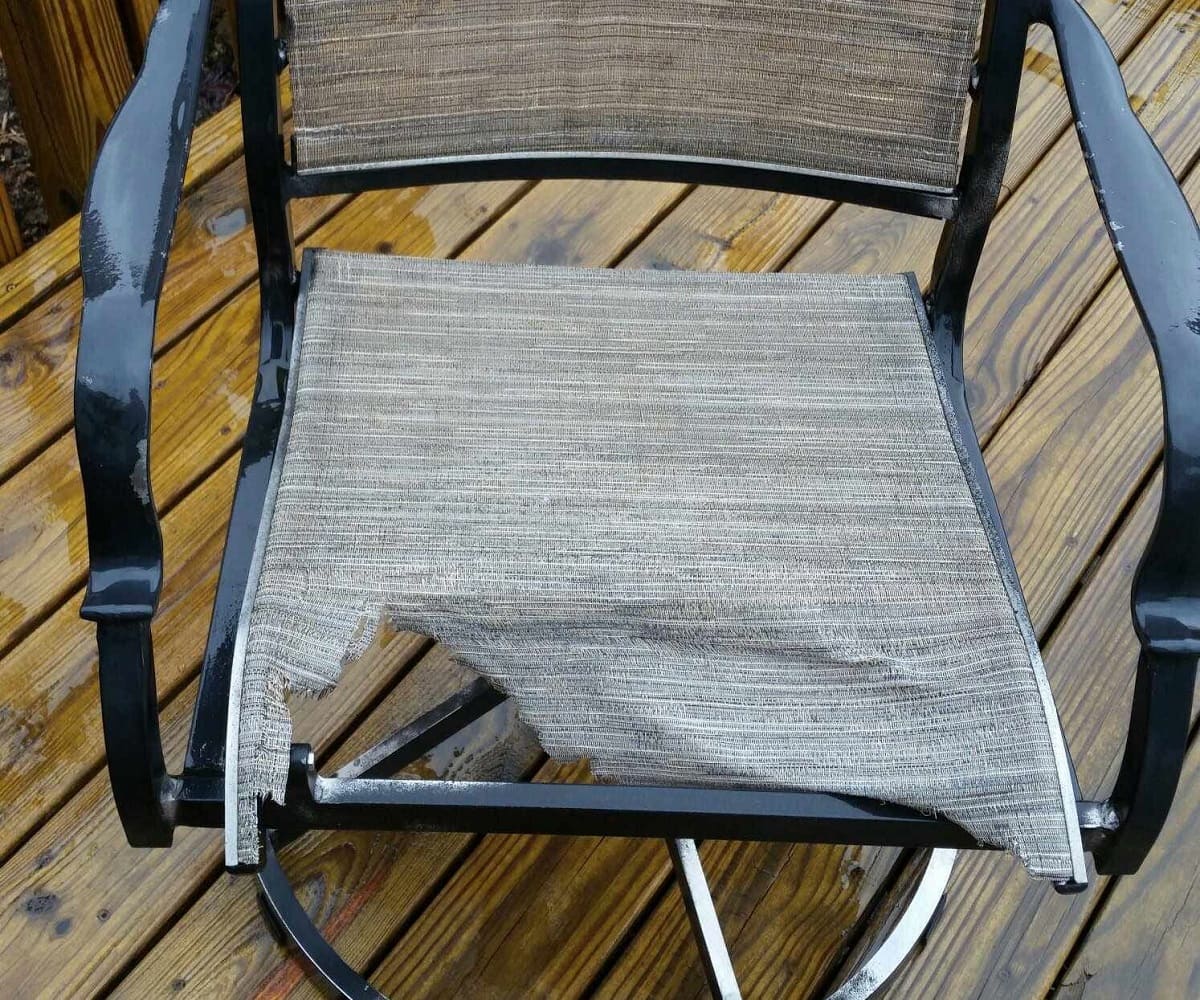 How To Replace Outdoor Furniture Fabric