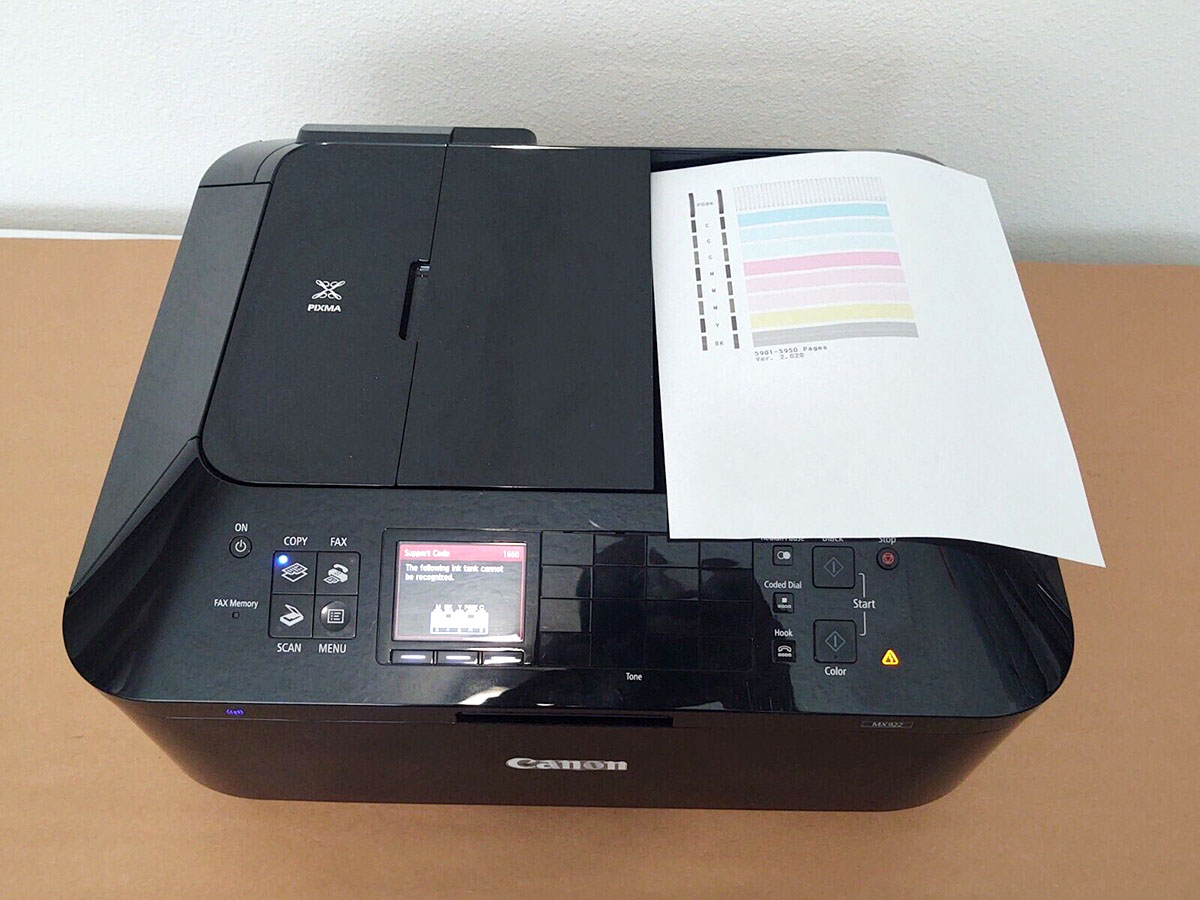 How To Reset Canon Mx922 Printer