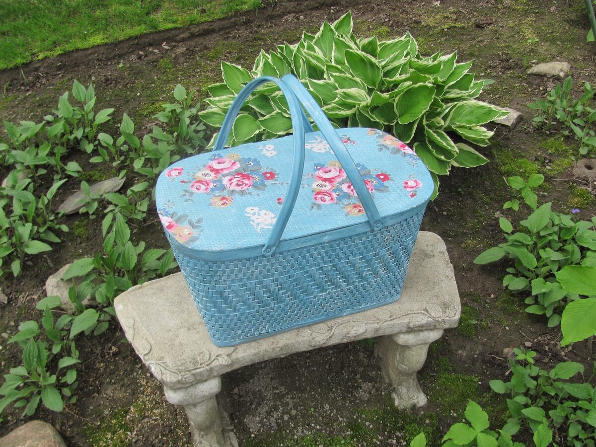 How To Restore An Old Picnic Basket