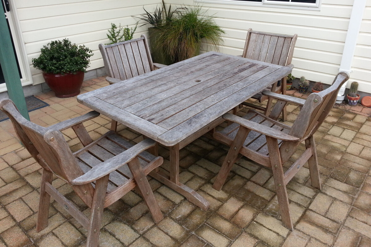 How To Restore Wooden Outdoor Furniture