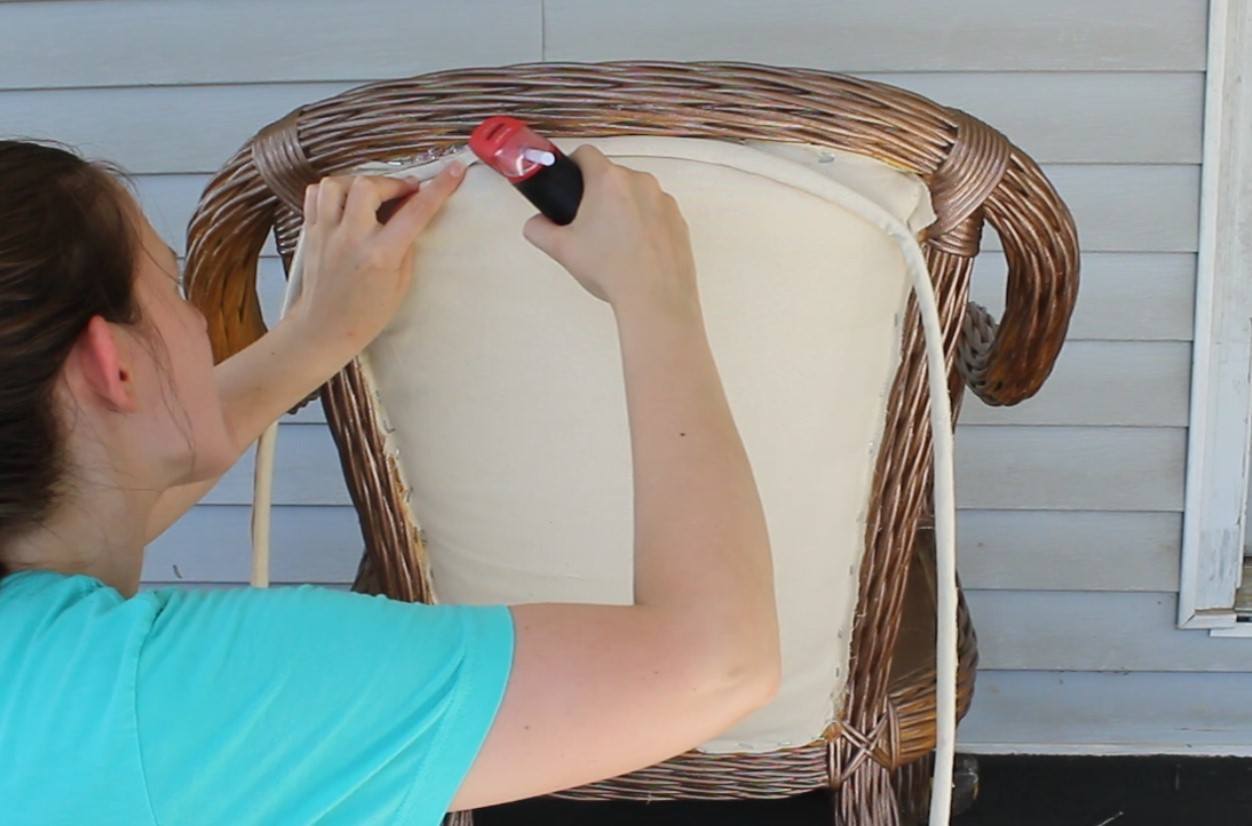 How To Reupholster Outdoor Chairs