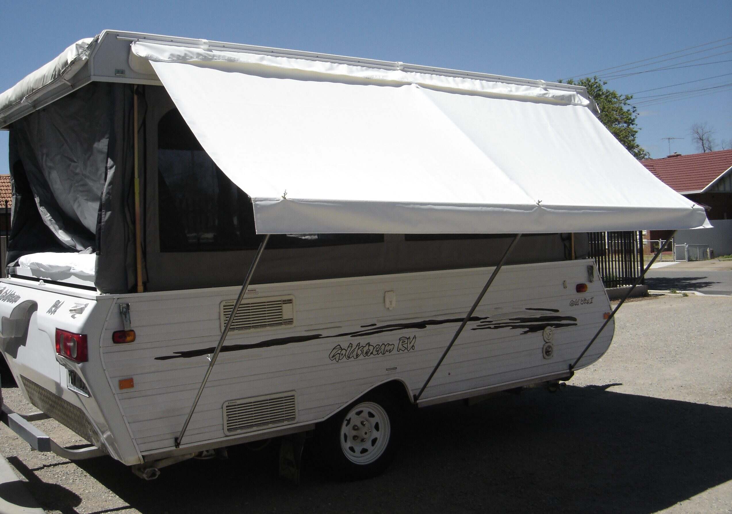 How To Roll Up A Camper Awning