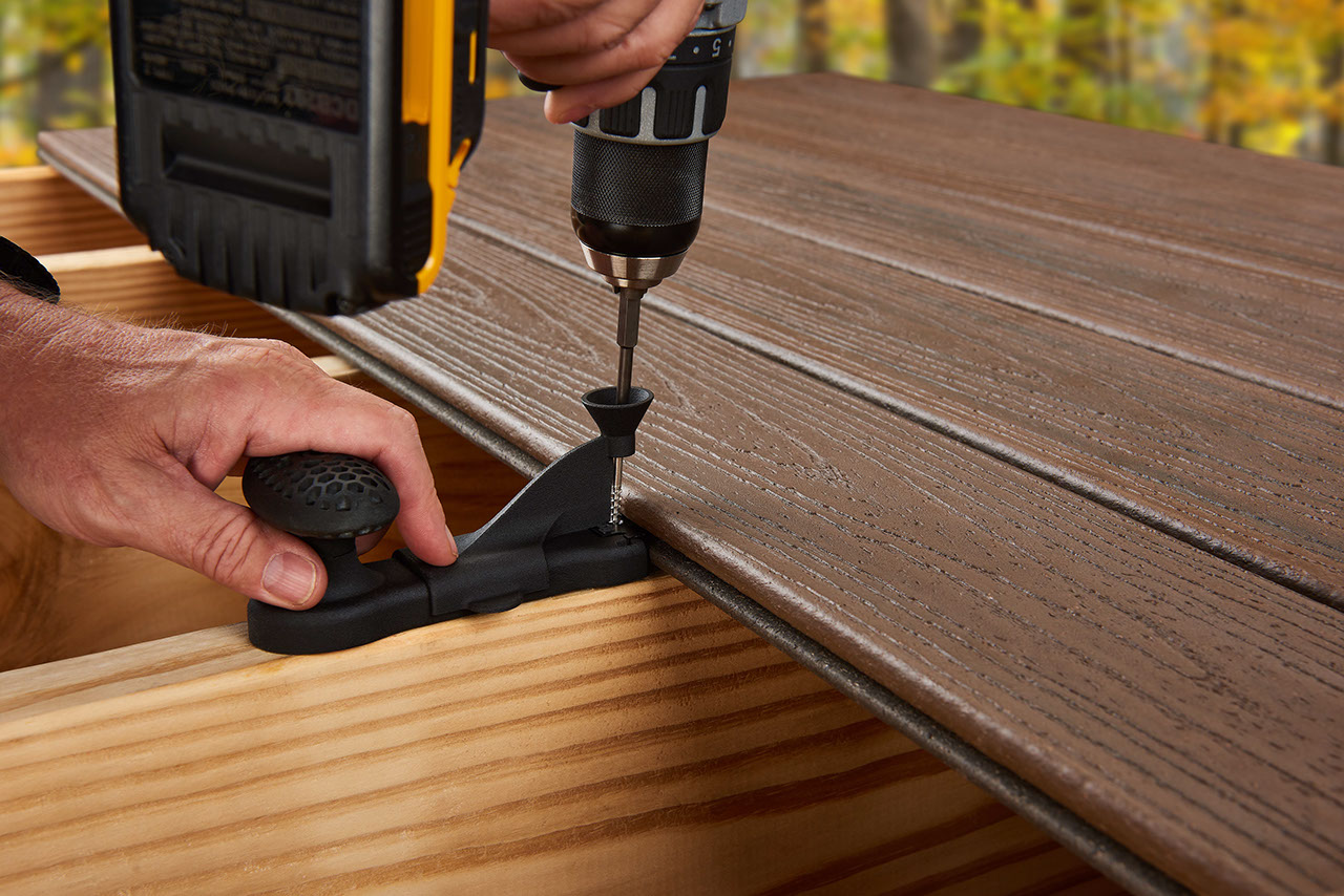 How To Screw Composite Decking