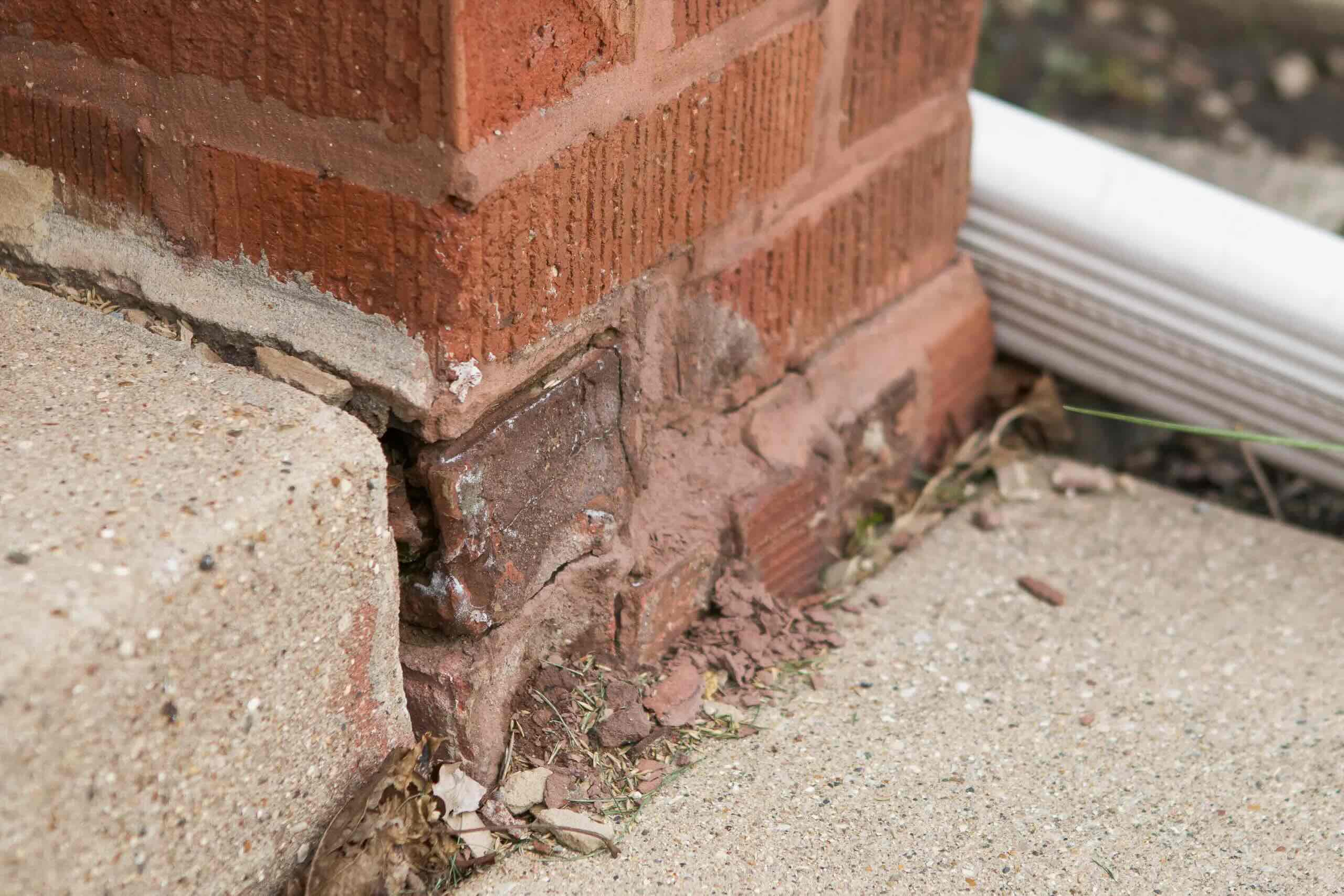 How To Seal Crumbling Exterior Brick