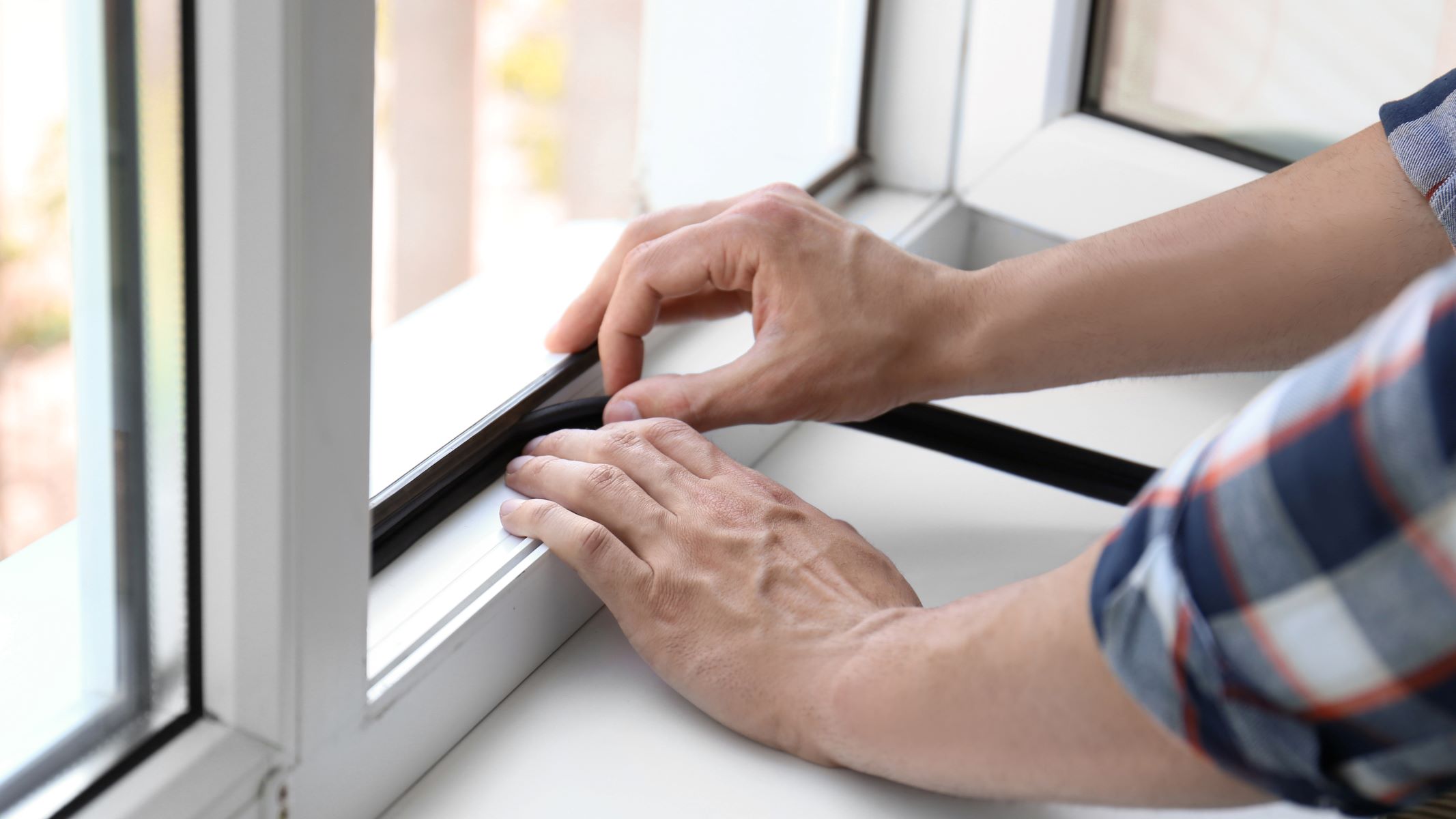How To Seal Glass In Window Frame