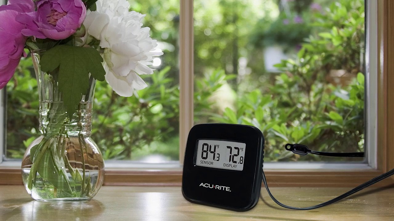 How To Set An Acurite Indoor/Outdoor Thermometer
