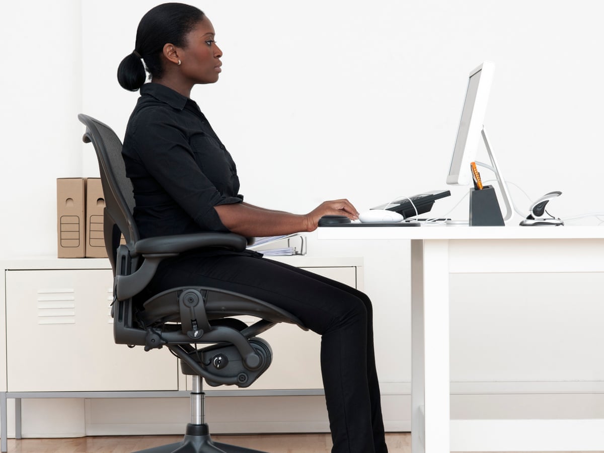 How To Sit In An Office Chair