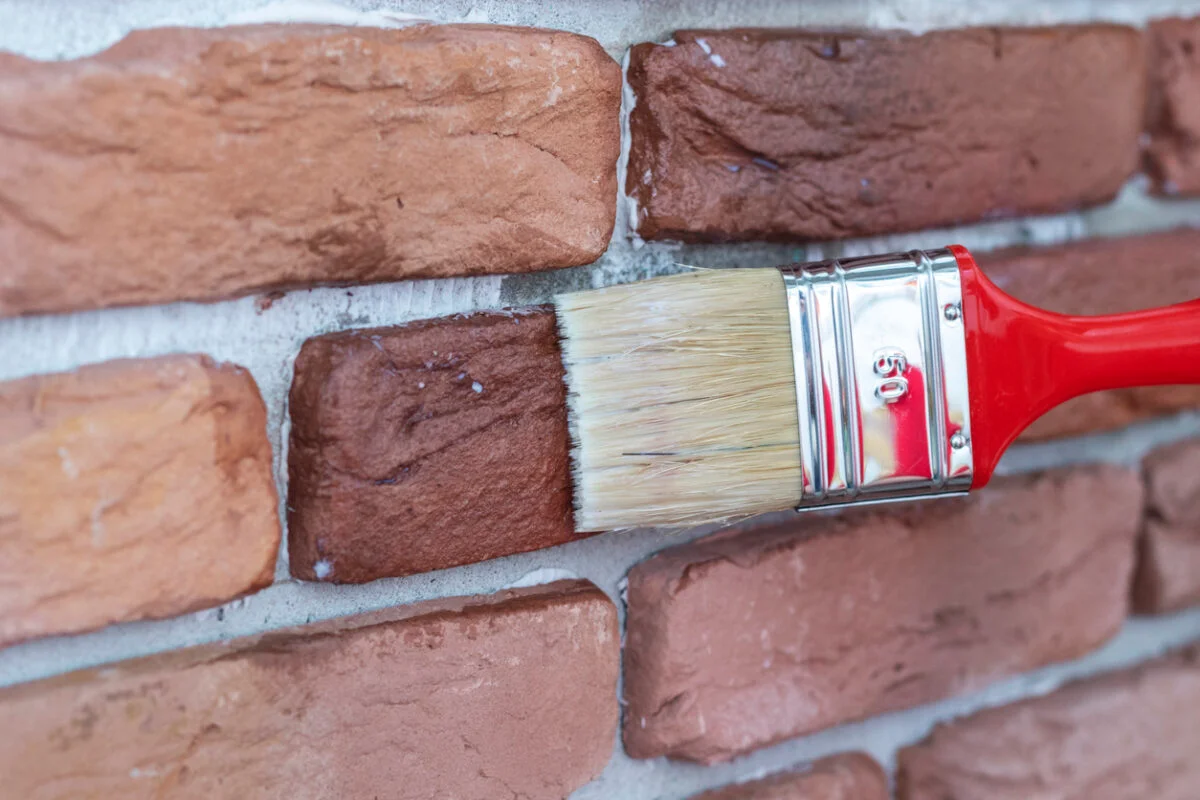 How To Stain Brick