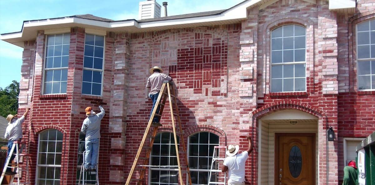 How To Stain Your Brick House