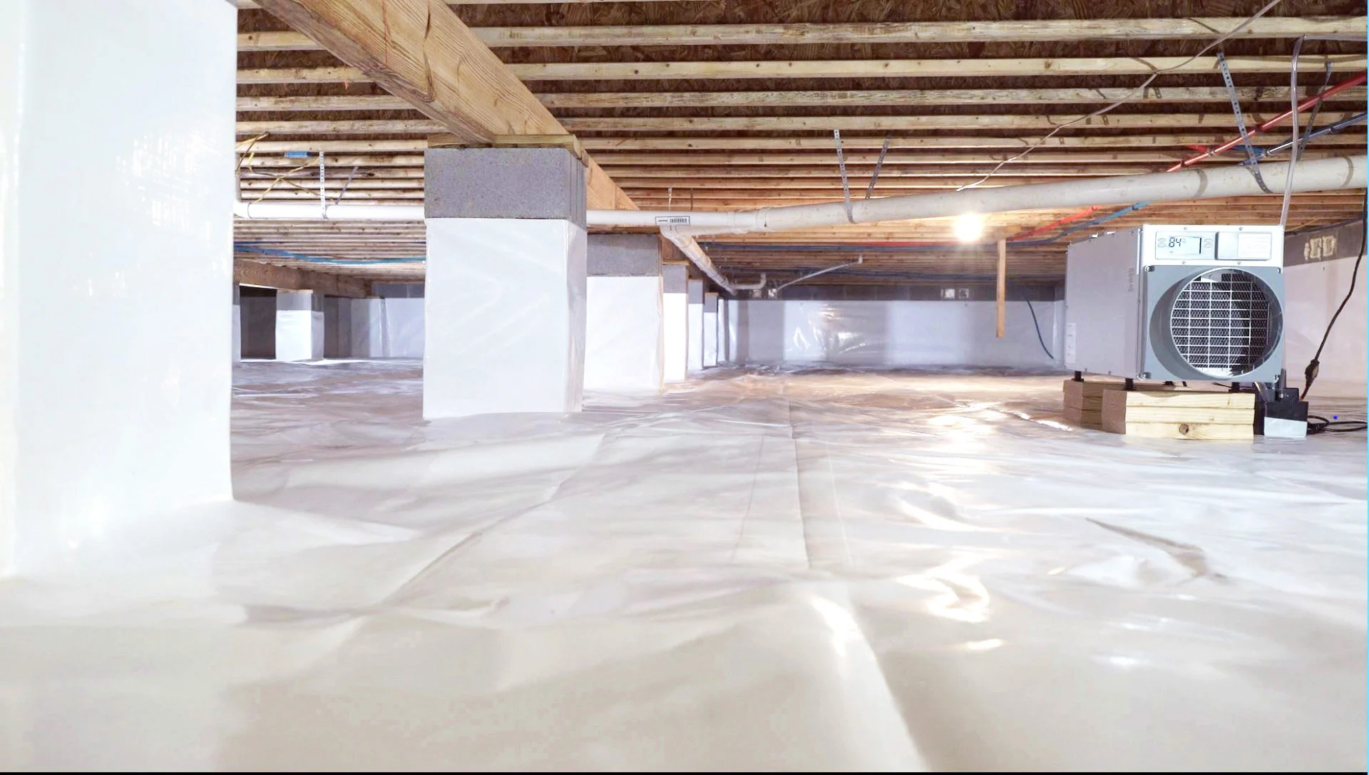 How To Support Floor Joists In A Crawl Space