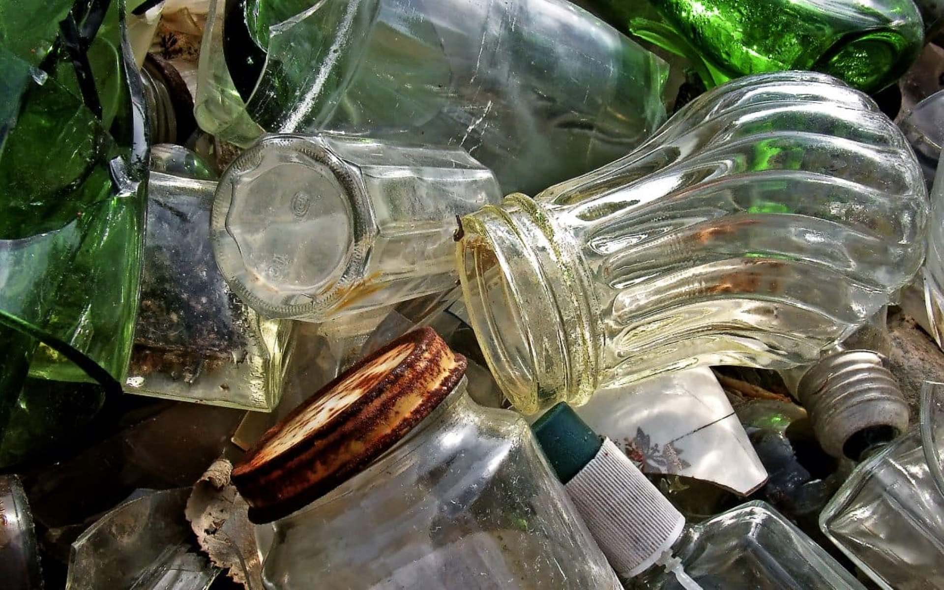 How To Throw Away Glass Bottles