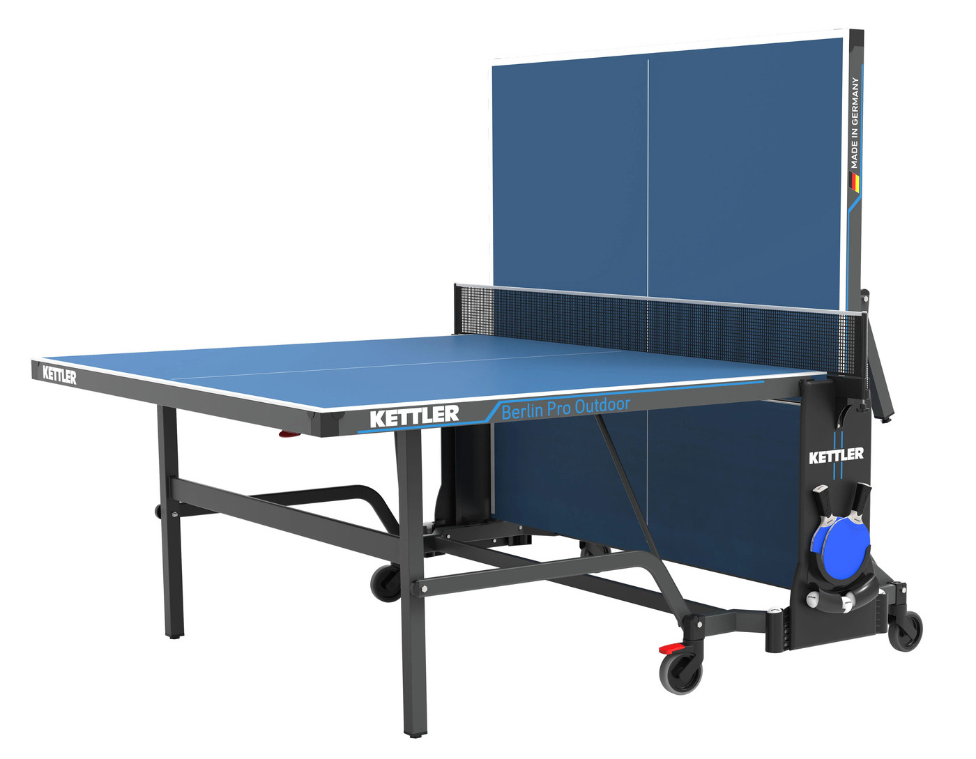 How To Unfold A Kettler Ping Pong Table