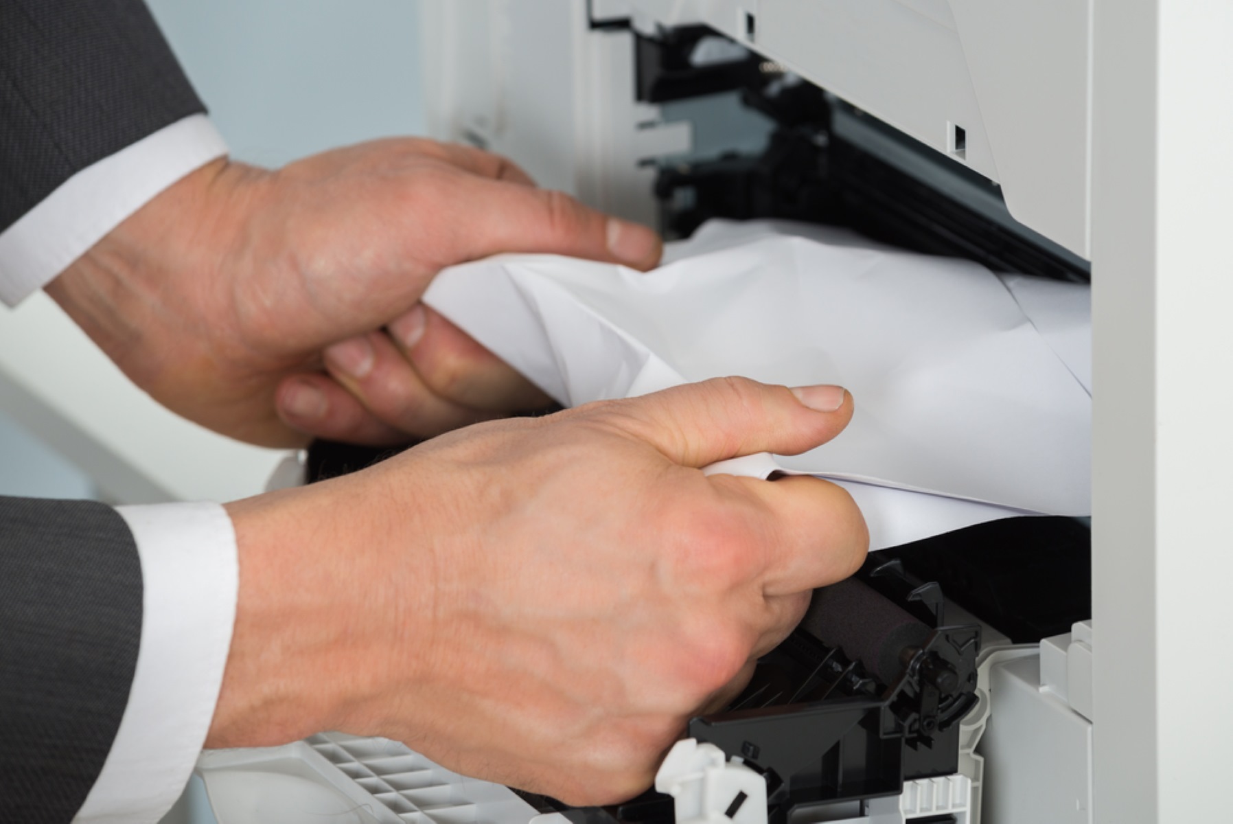 How To Unjam Paper From HP Printer
