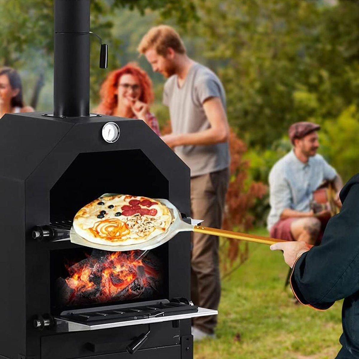 How To Use A Charcoal Pizza Oven