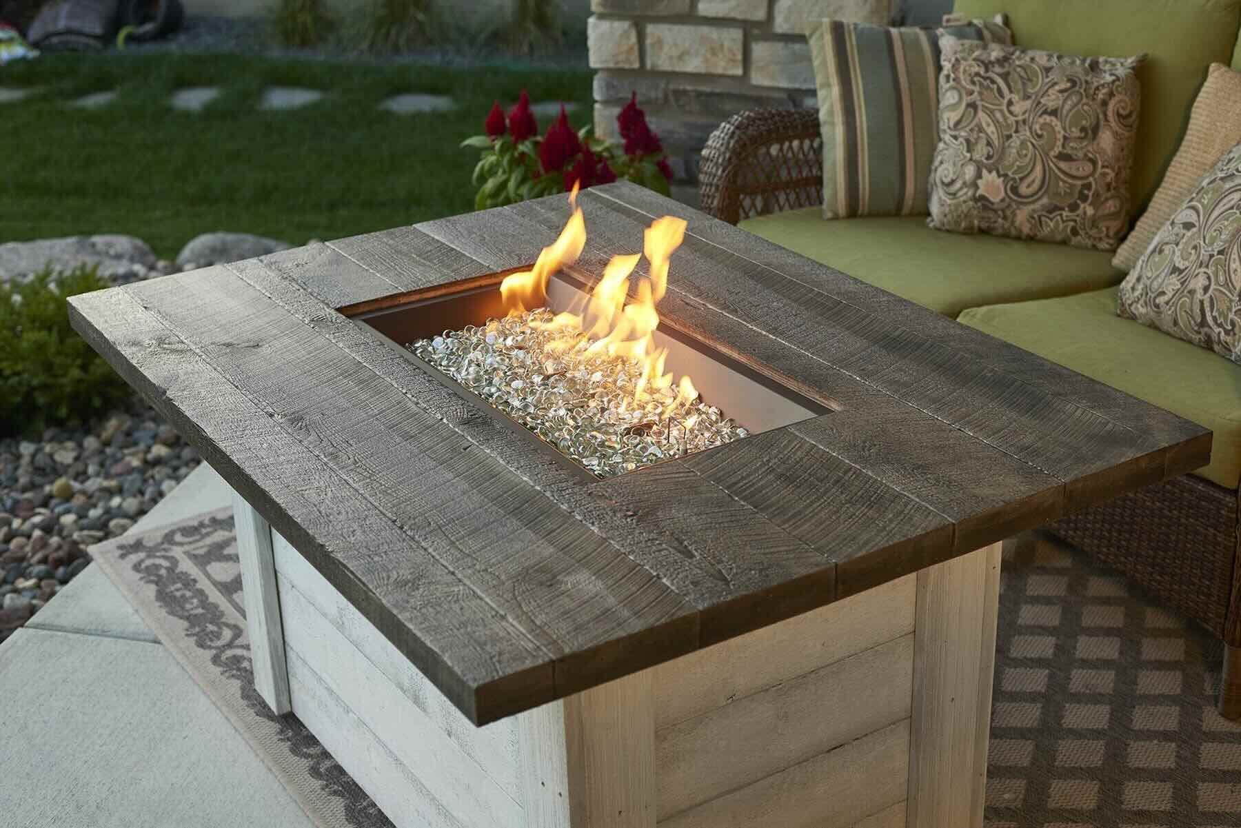 How To Use A Fire Pit Table