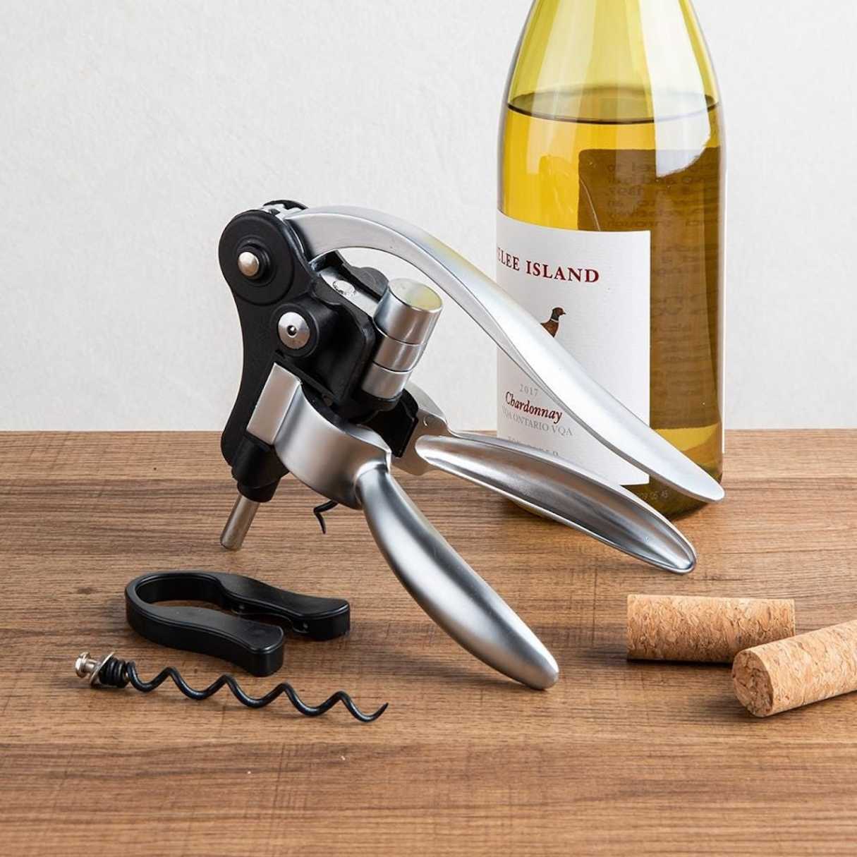 How To Use A Lever Wine Opener