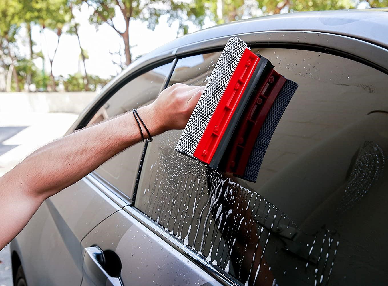 How To Use A Squeegee On Car Windows